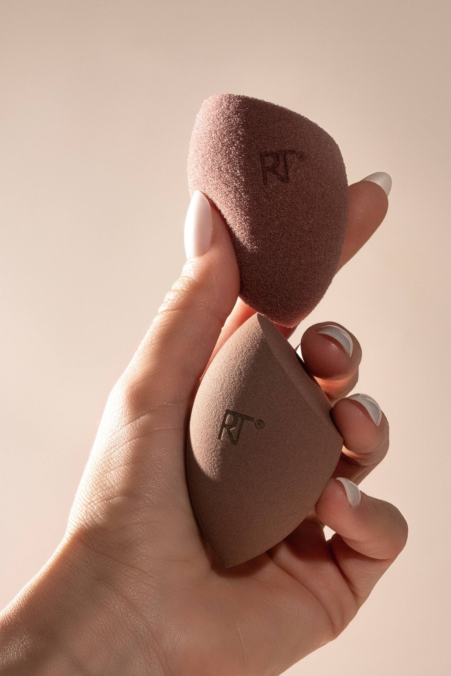 New Nudes 2.0 Bare Finish Sponge Duo - Beige - 4