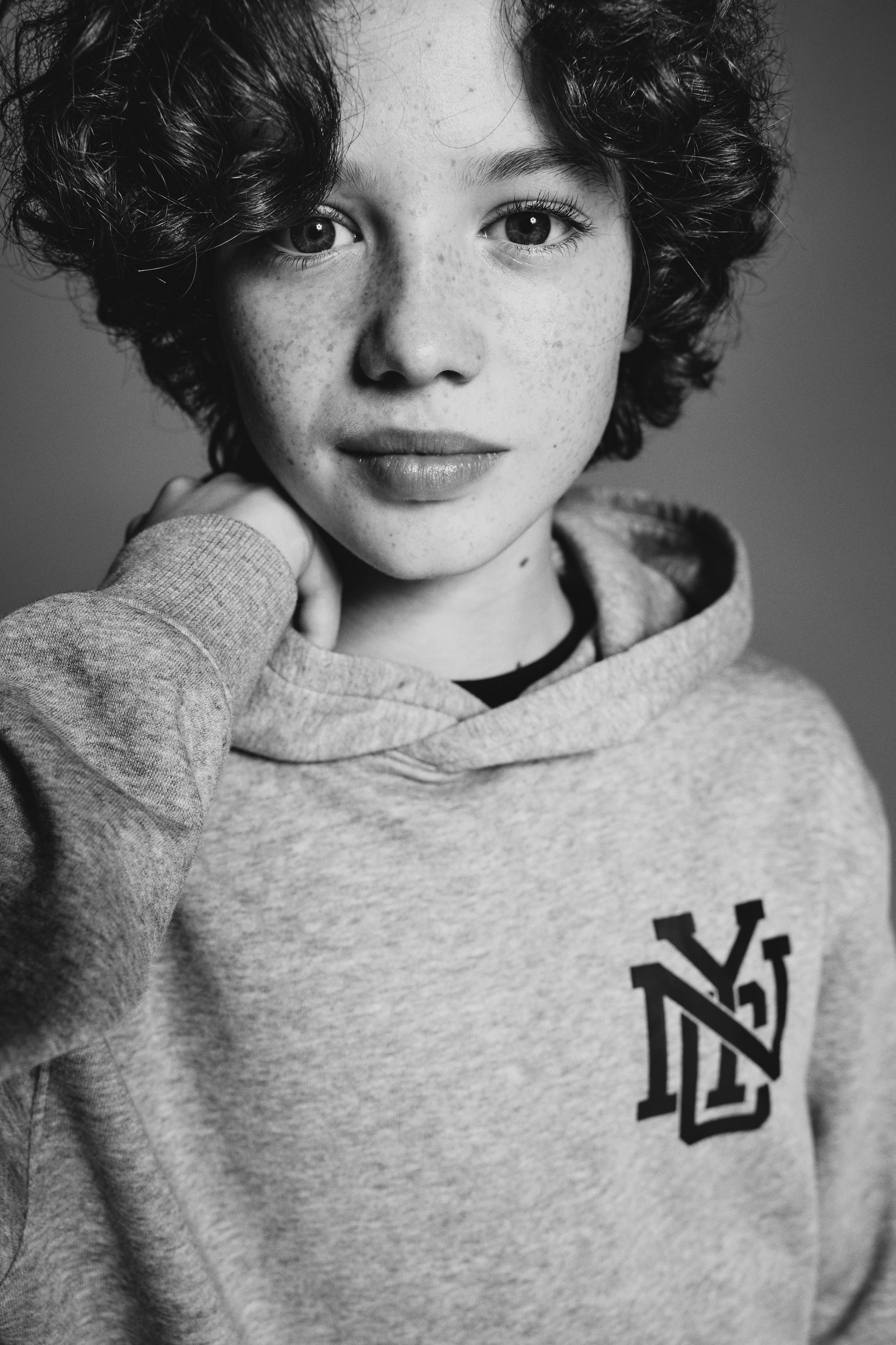 View larger image: Hoodie - Grey marl/NYC - Kids | H&M IN 3