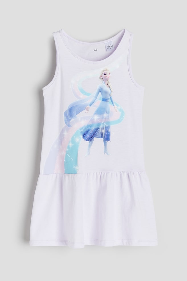 Vestido con diseño - Lila/Frozen/Azul claro/Hello Kitty - 1