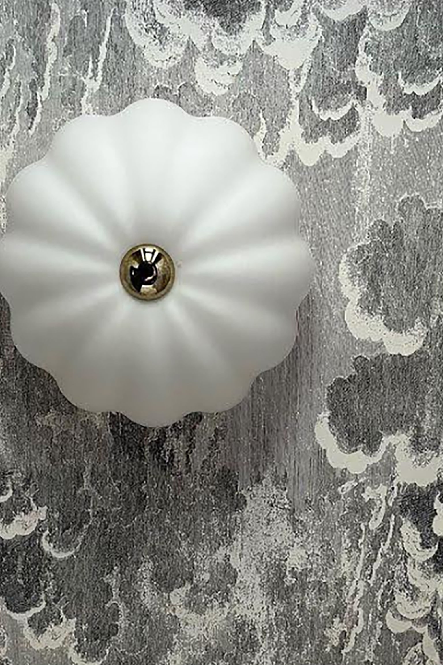 Flower Flush Ceiling Light - White - 2