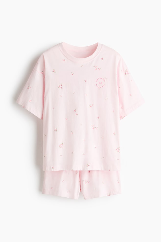 Printed Pajamas - Light pink/floral/Dark brown/Soul Crumb/White/Matcha - 1