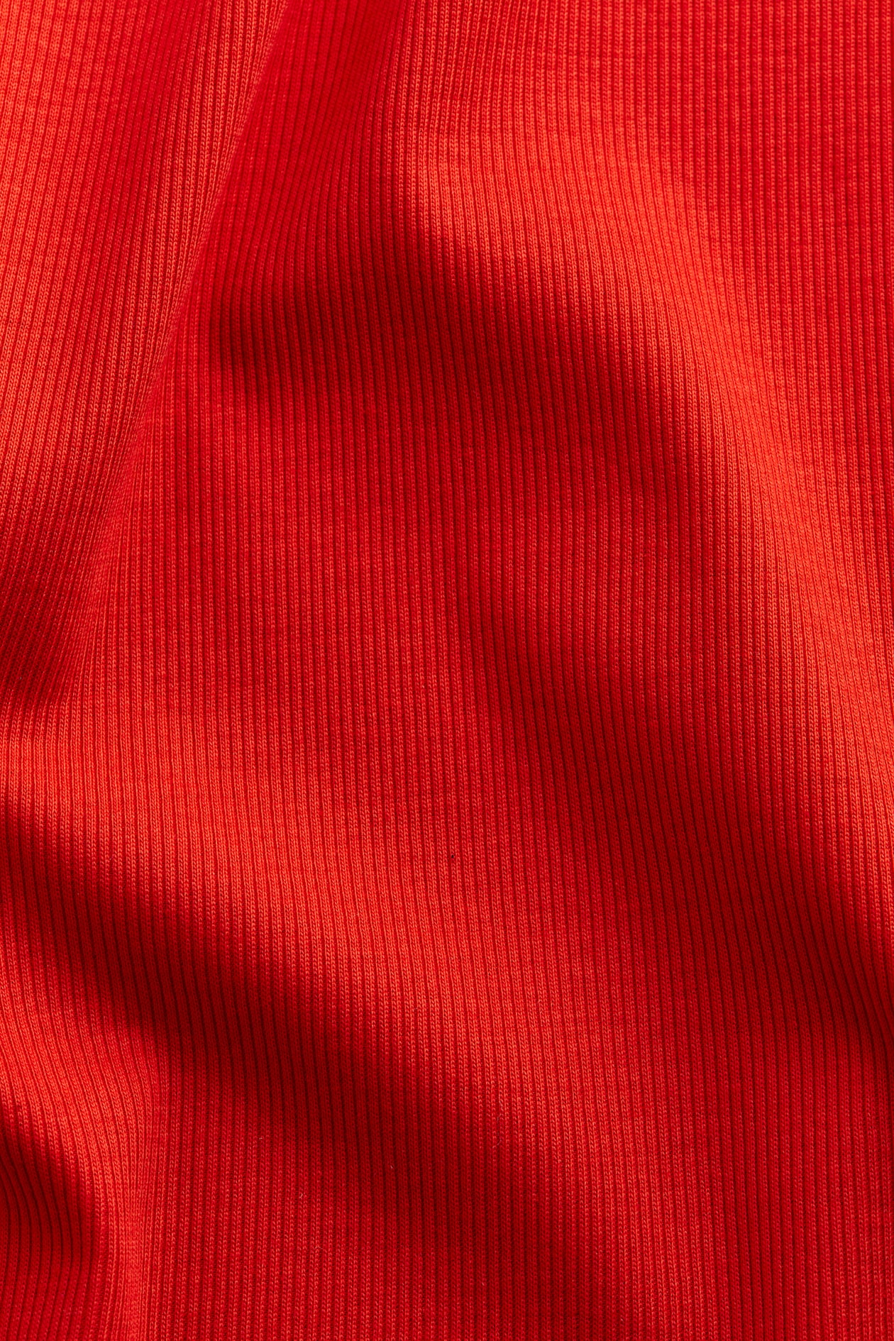 Red Ribbed Women's Red Ribbed Bodycon Dress | H&M US