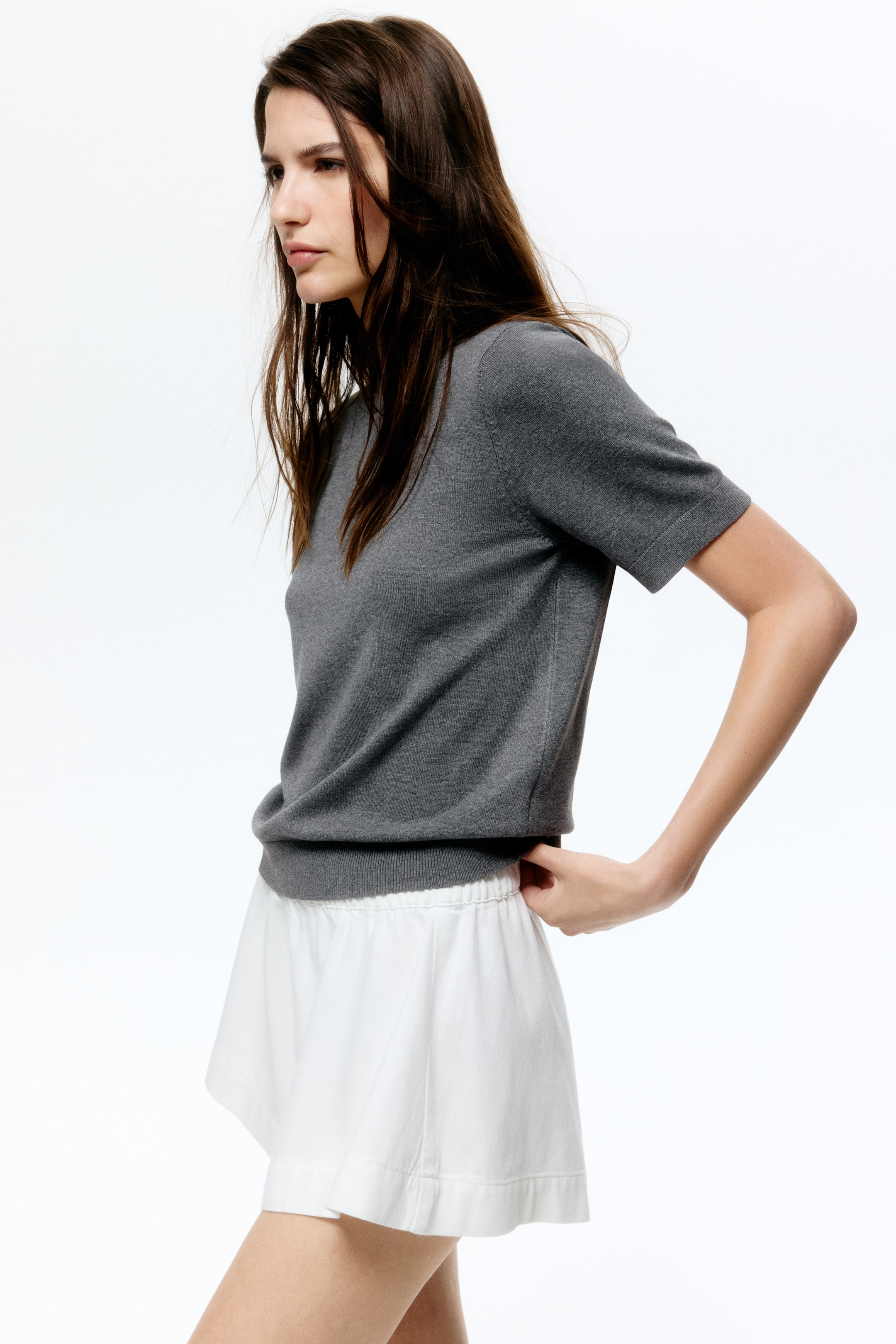 Fine-Knit Top
