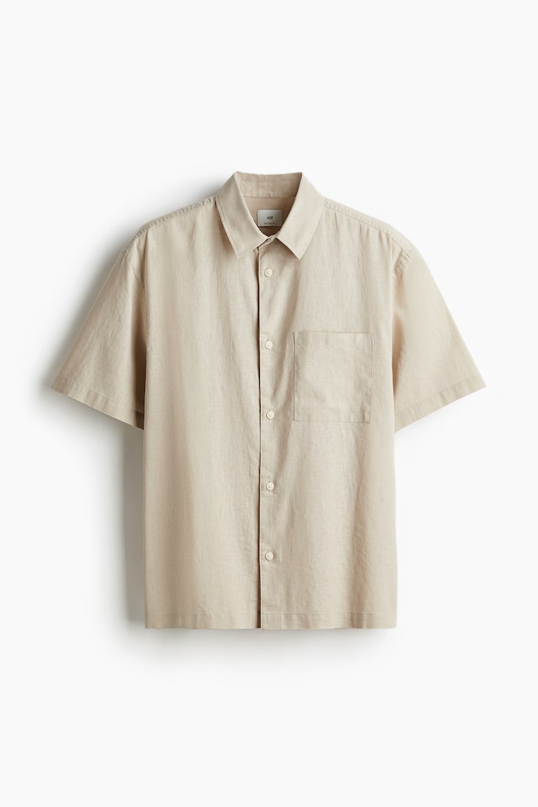 beige short sleeve dress shirt Hurley Beige Short Sleeve Button Down Shirt  Taelor.Style