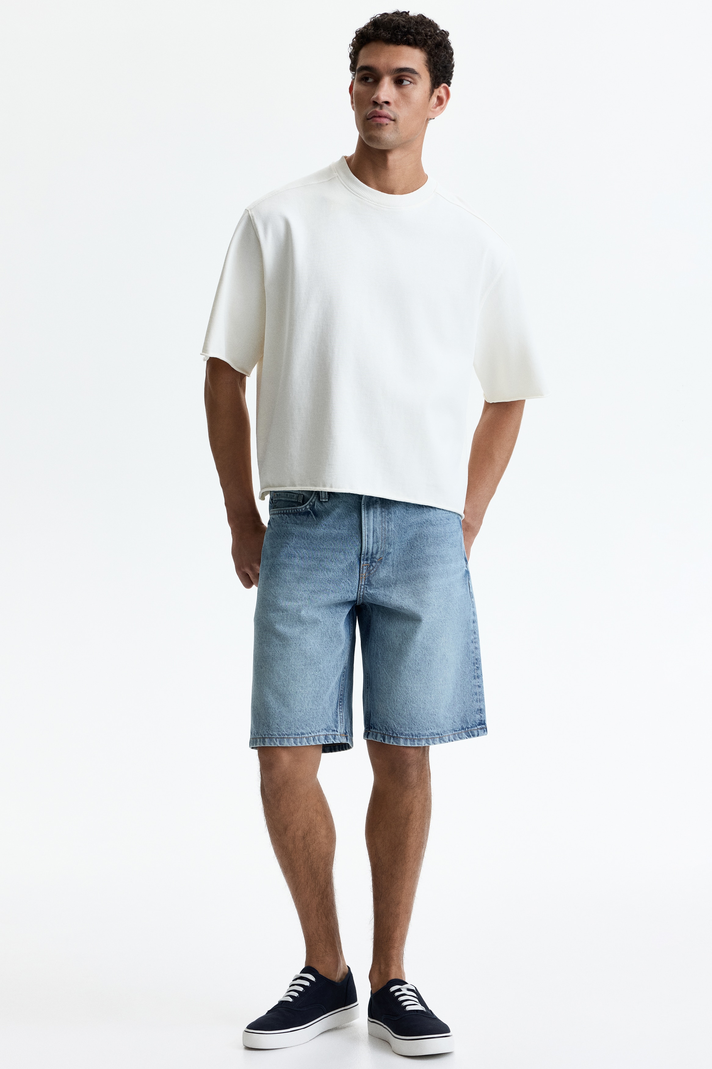 Relaxed Denim Shorts from H&M - $37.99