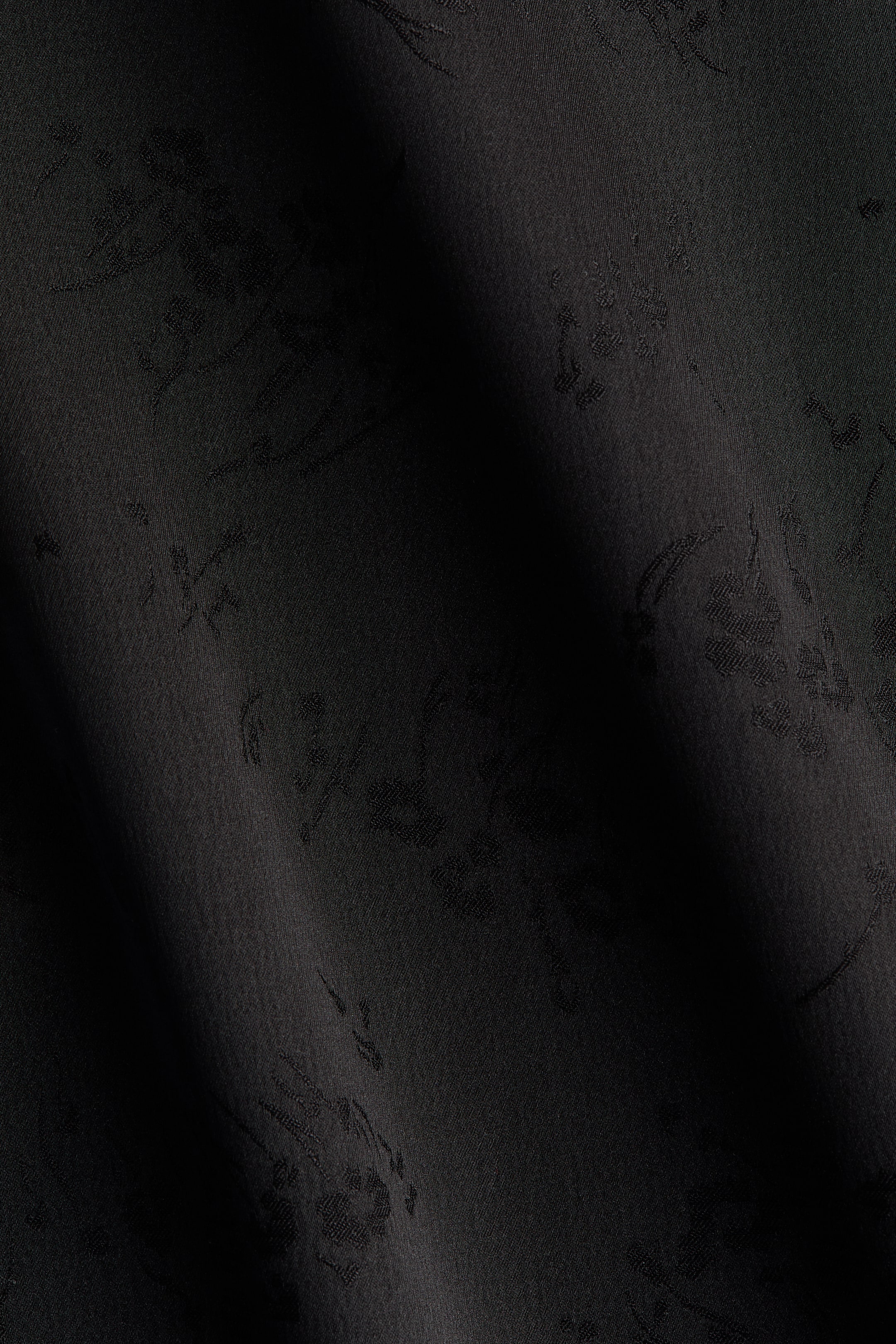 Robe découpée en tissu jacquard