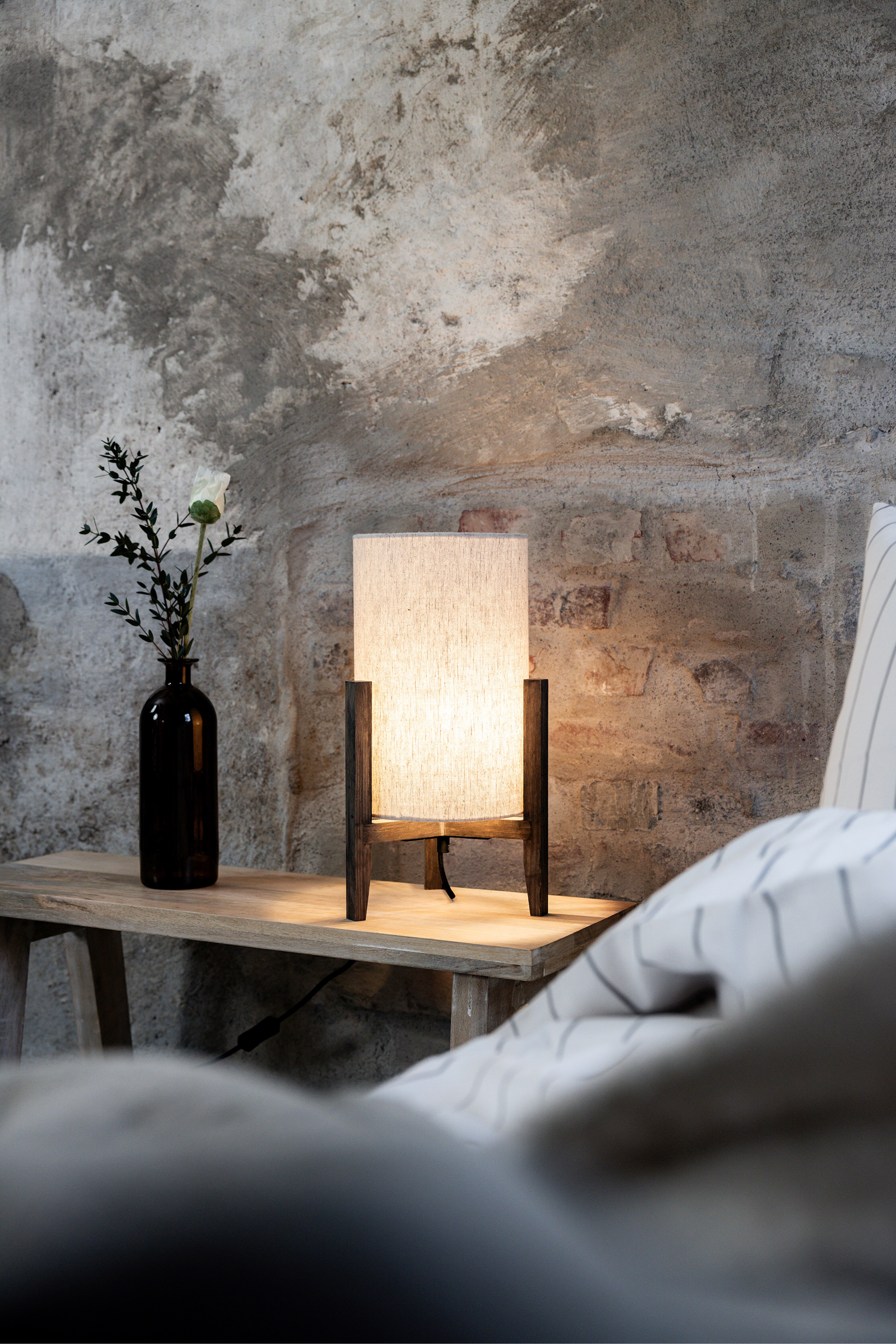 Eruca Bordlampe Stor - Beige