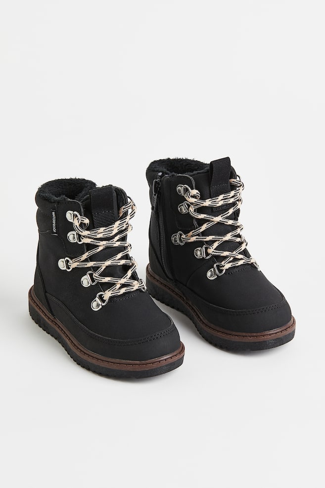 Waterproof boots - Black/Brown - 1