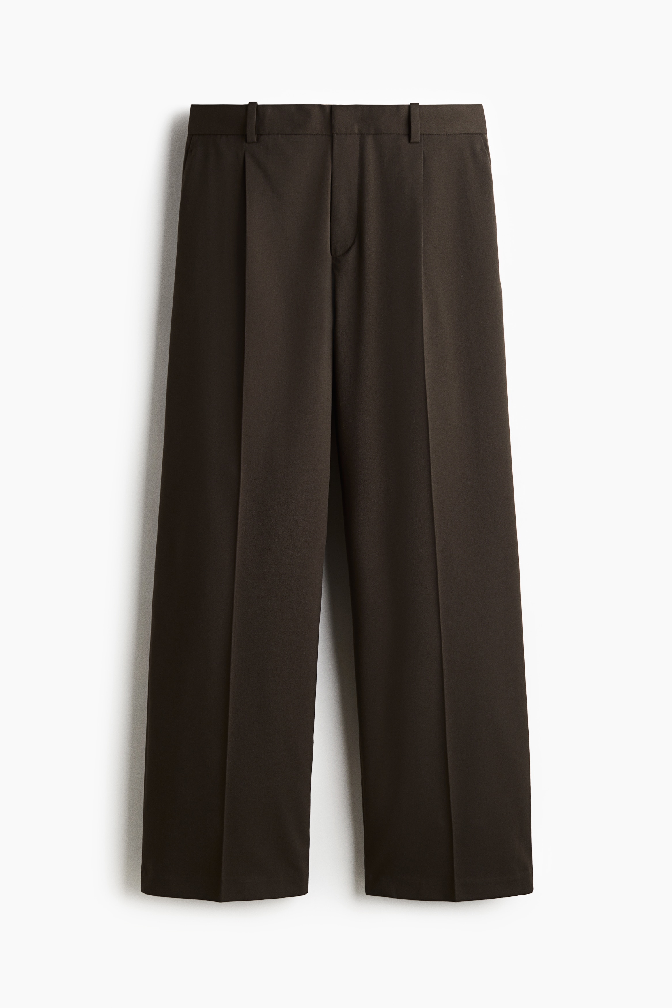Loose-Fit Tailored Pants - Khaki green/Dark gray/Dark brown/Black