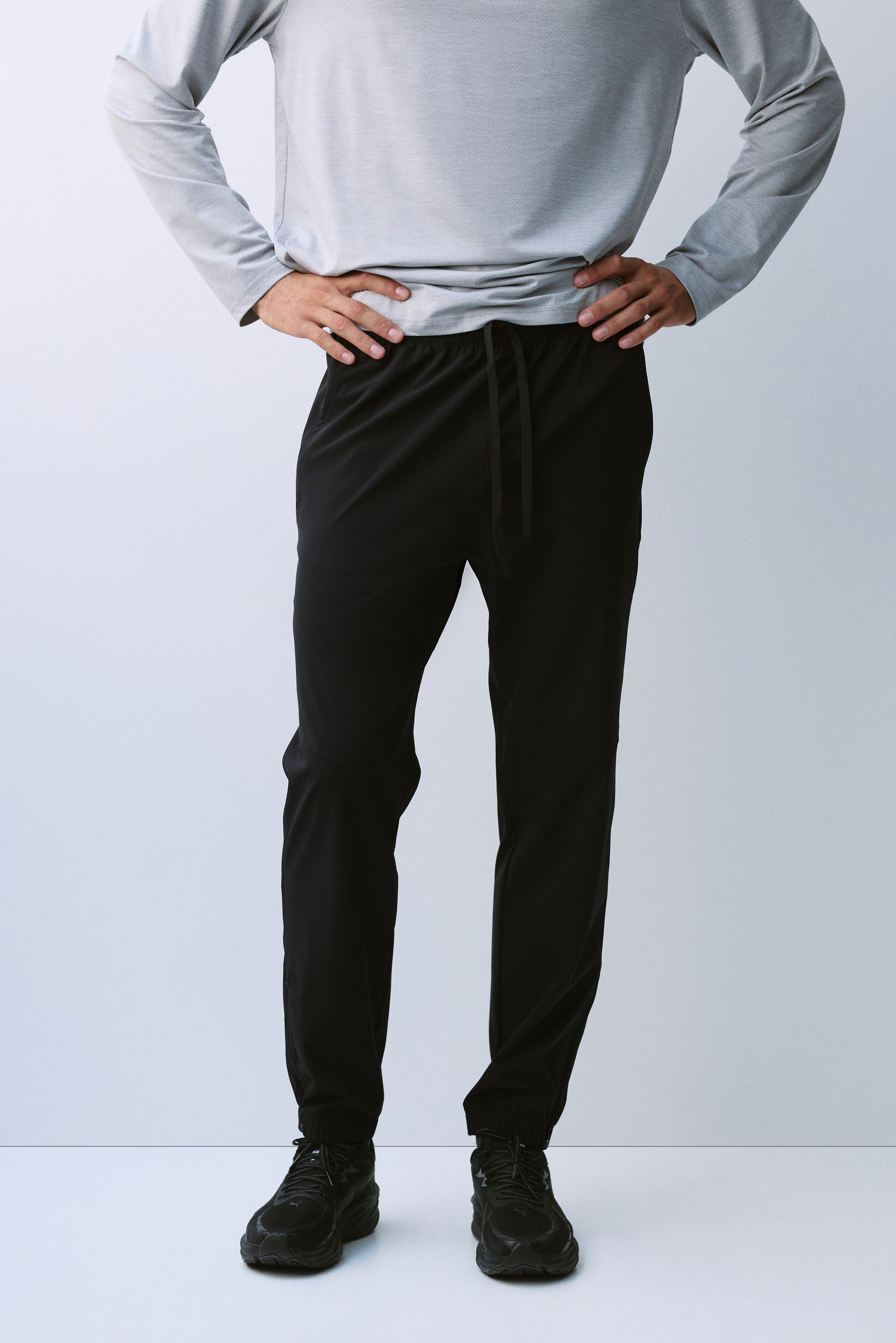 Regular-Fit Tapered Sports Joggers with DryMove™