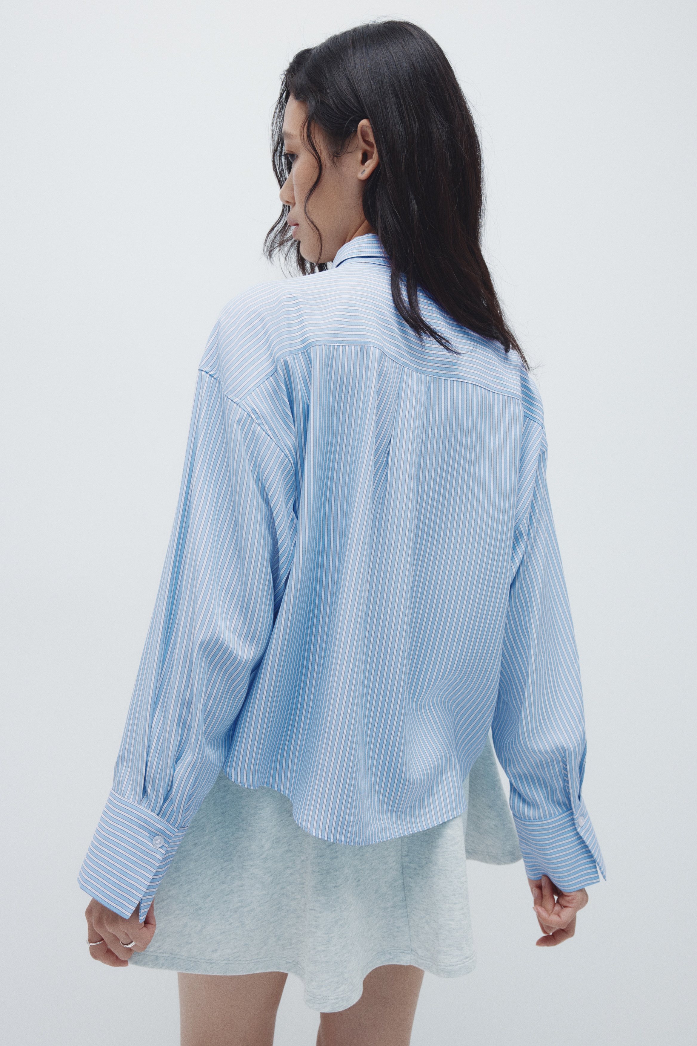 Tie-detail shirt