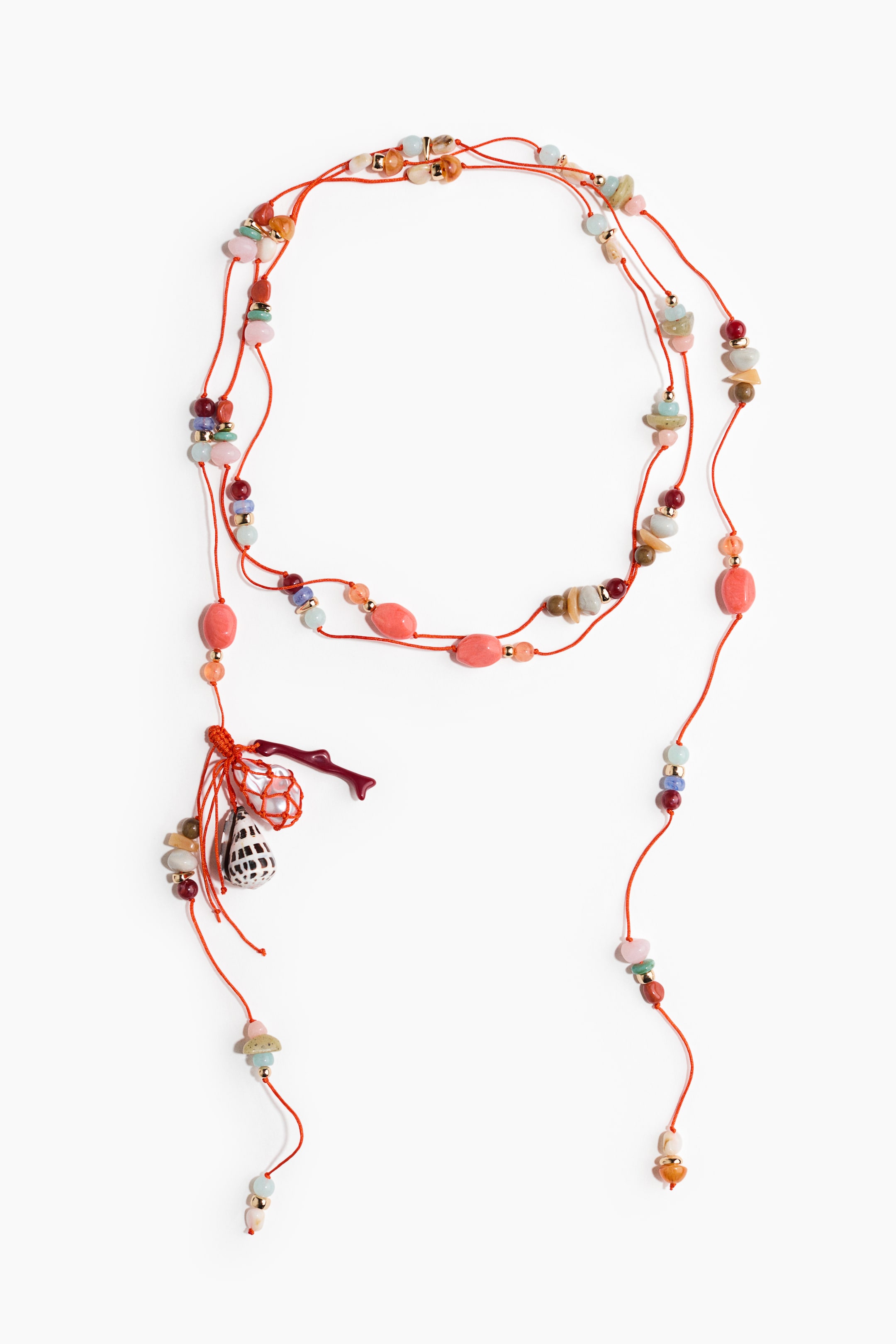 Beaded Cord Necklace