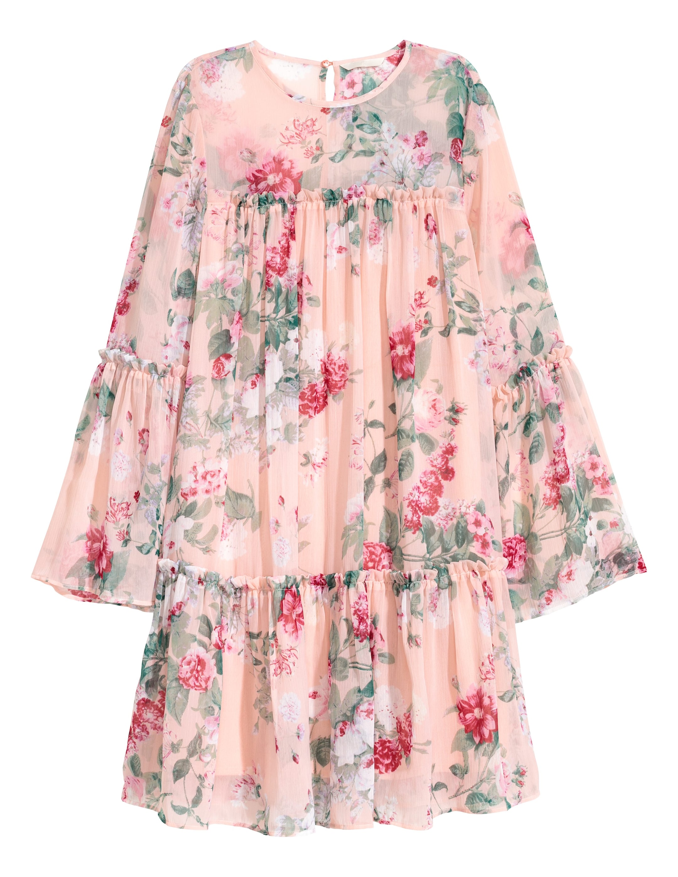 chinese dress ladies Light Pink Chiffon Simple Long Prom Dress  luladress