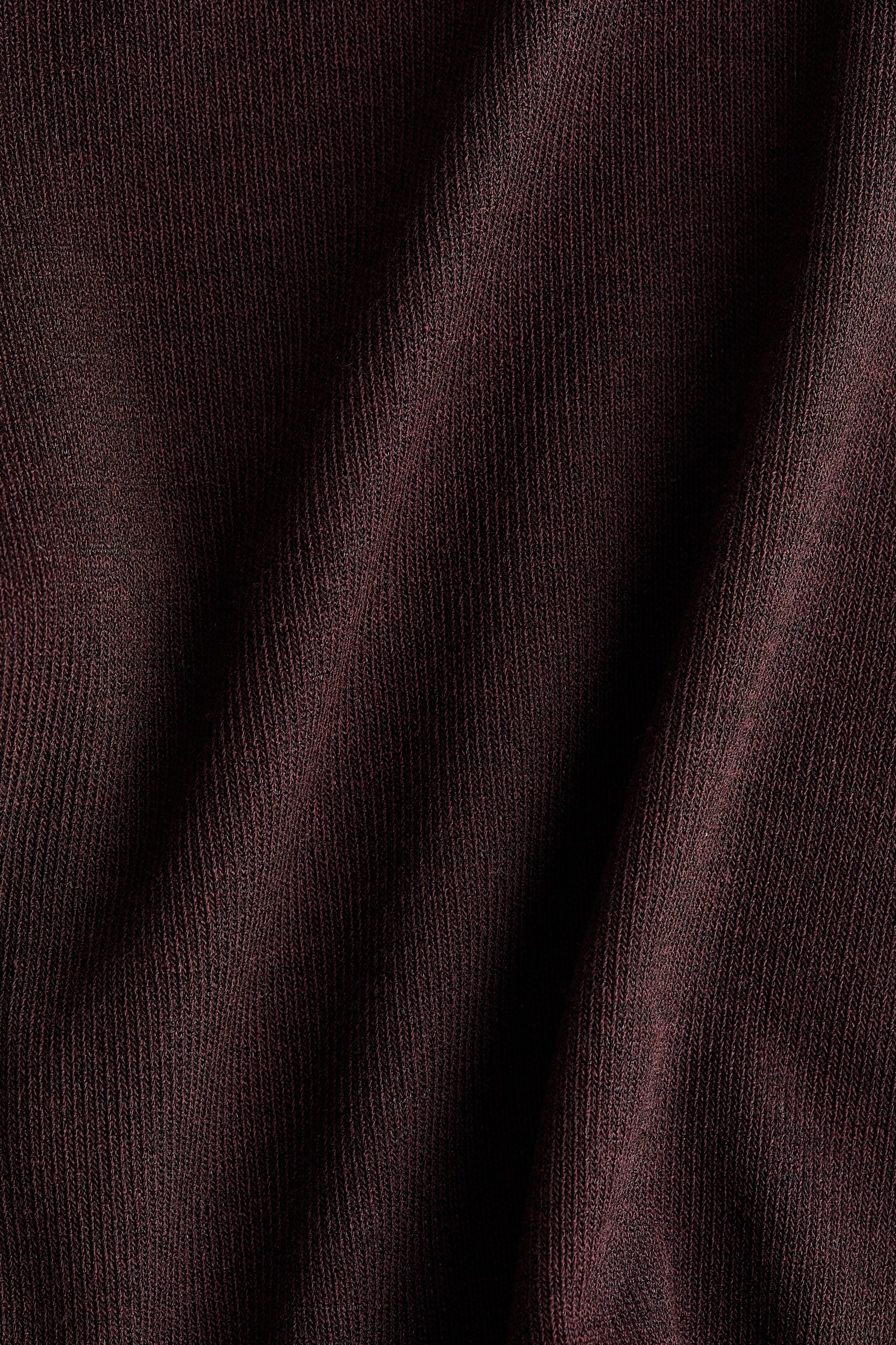 Flared jersey trousers - Dark brown/Black - 2