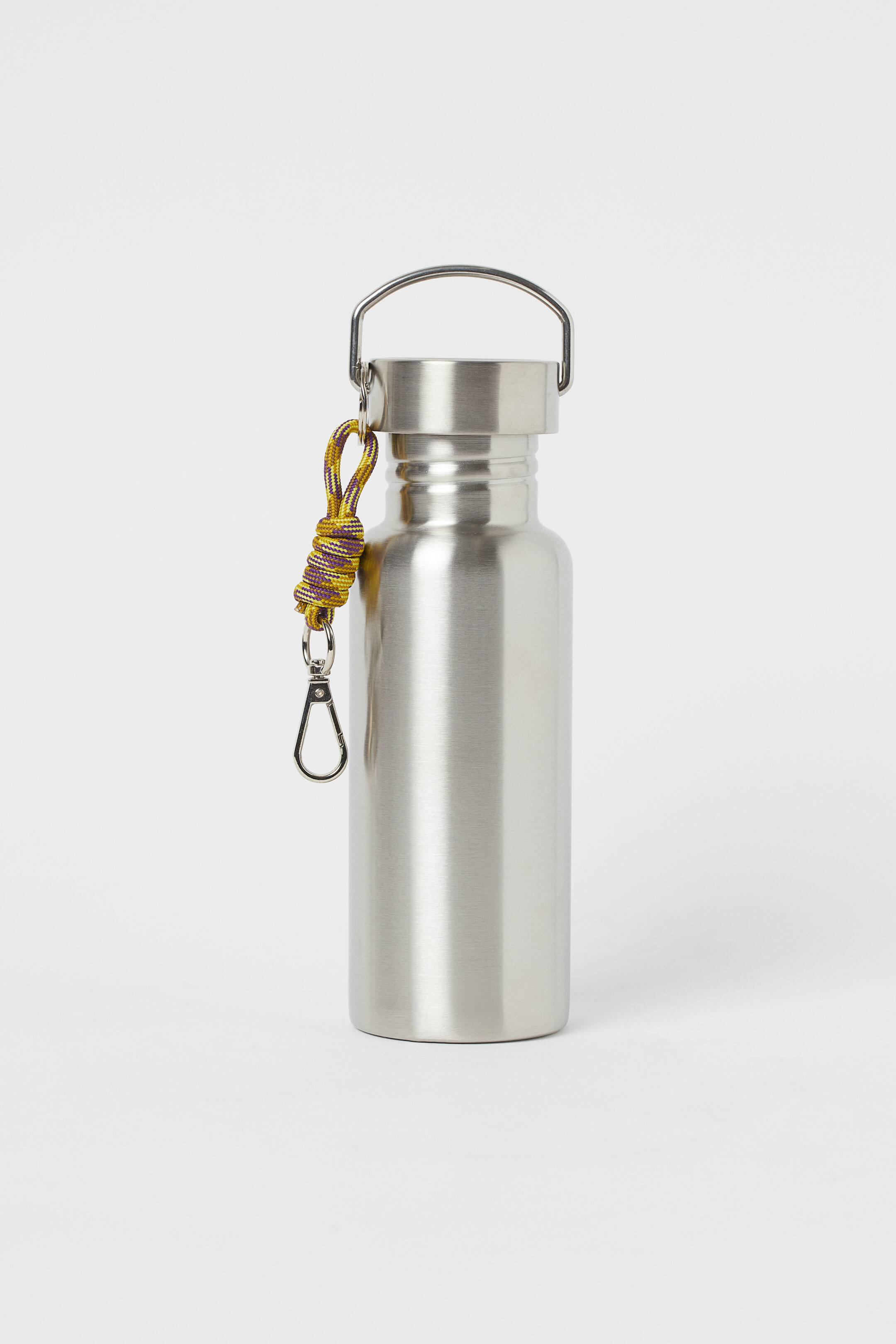 View larger image: Stainless steel water bottle - Silver-coloured - Ladies | H&M HK 1