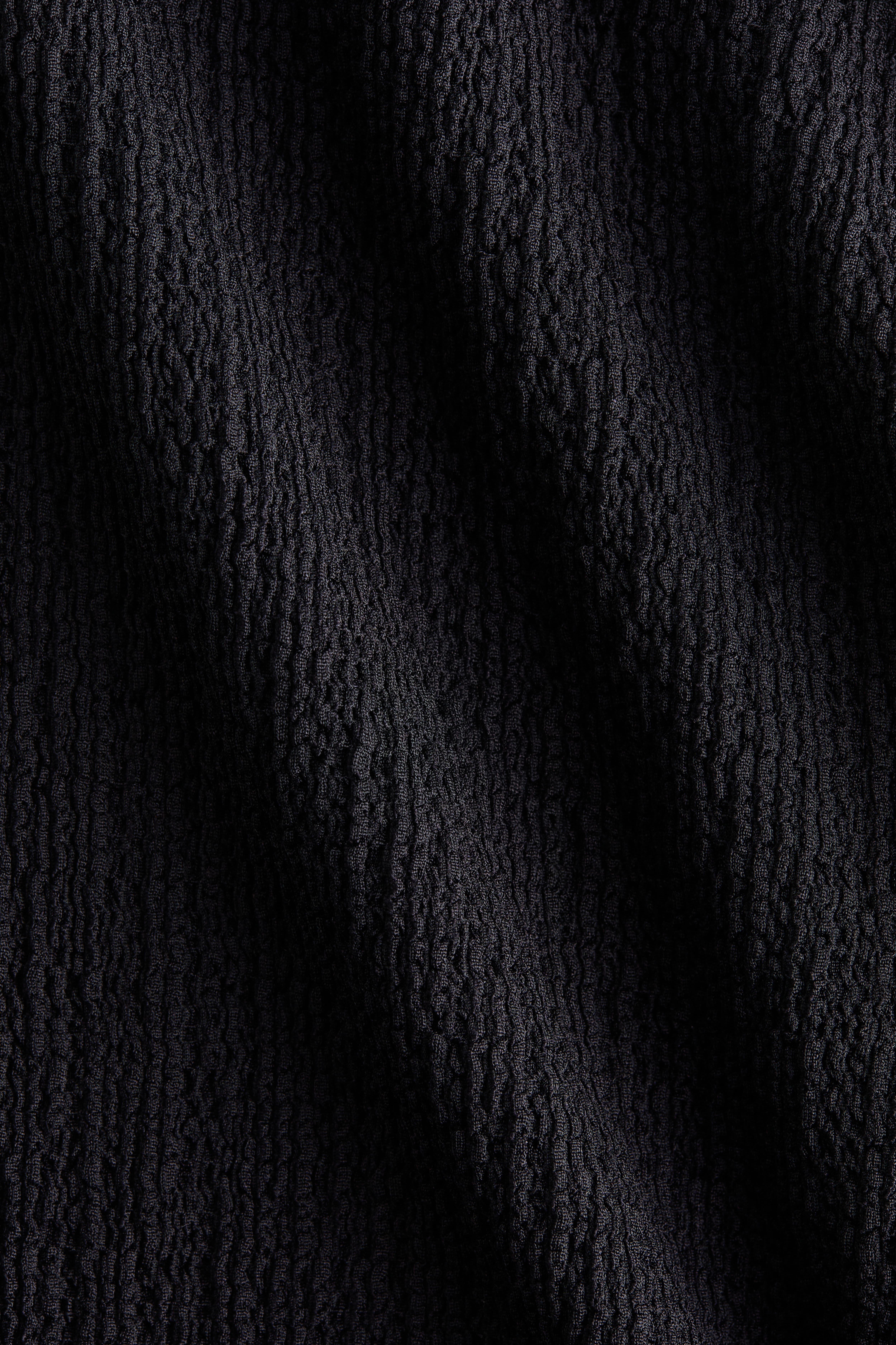 Textured Drawstring Pants