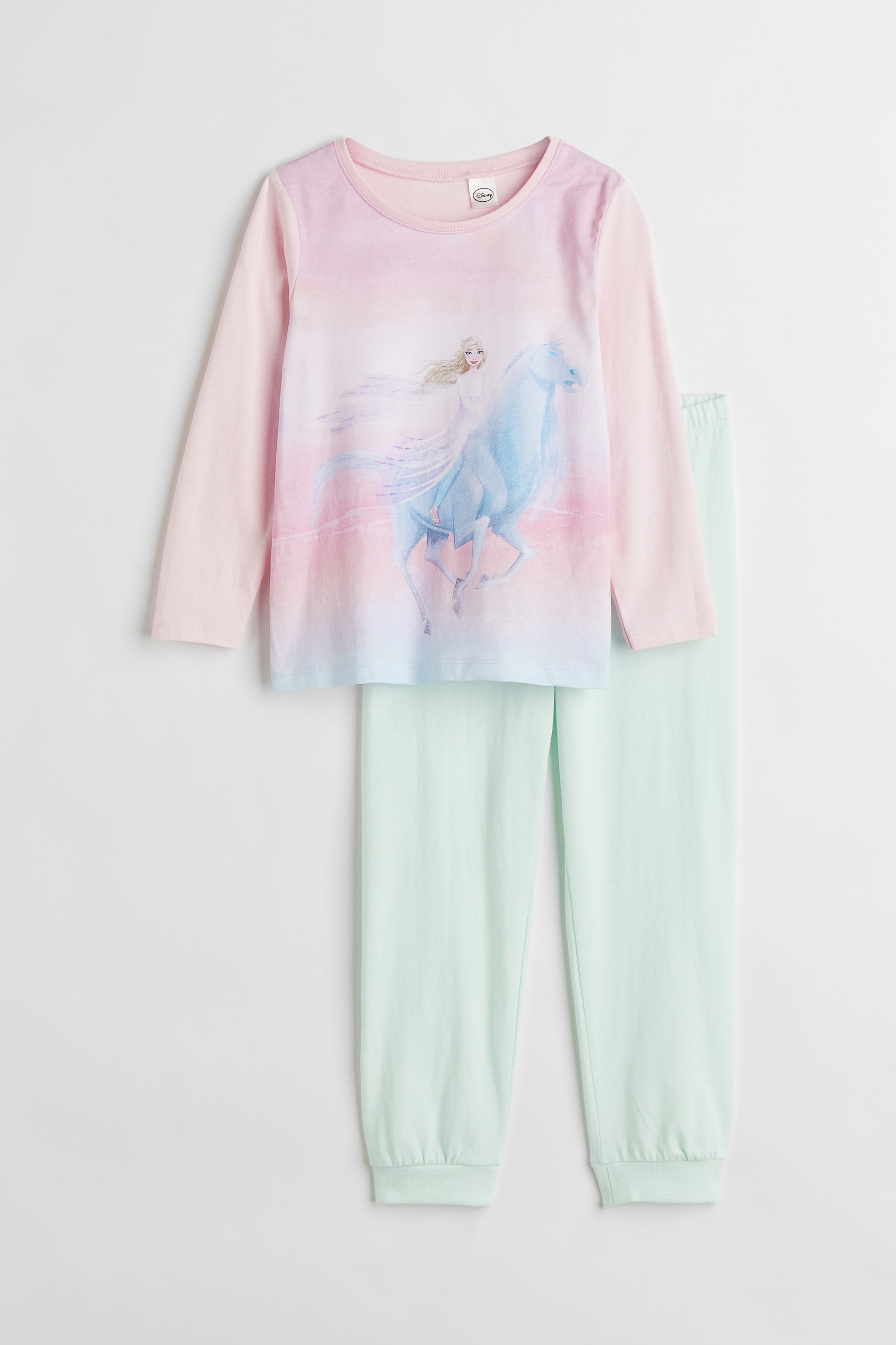 Costco Carters Pajamas Jersey Pyjamas Light Pink/Frozen Kids H&M IN