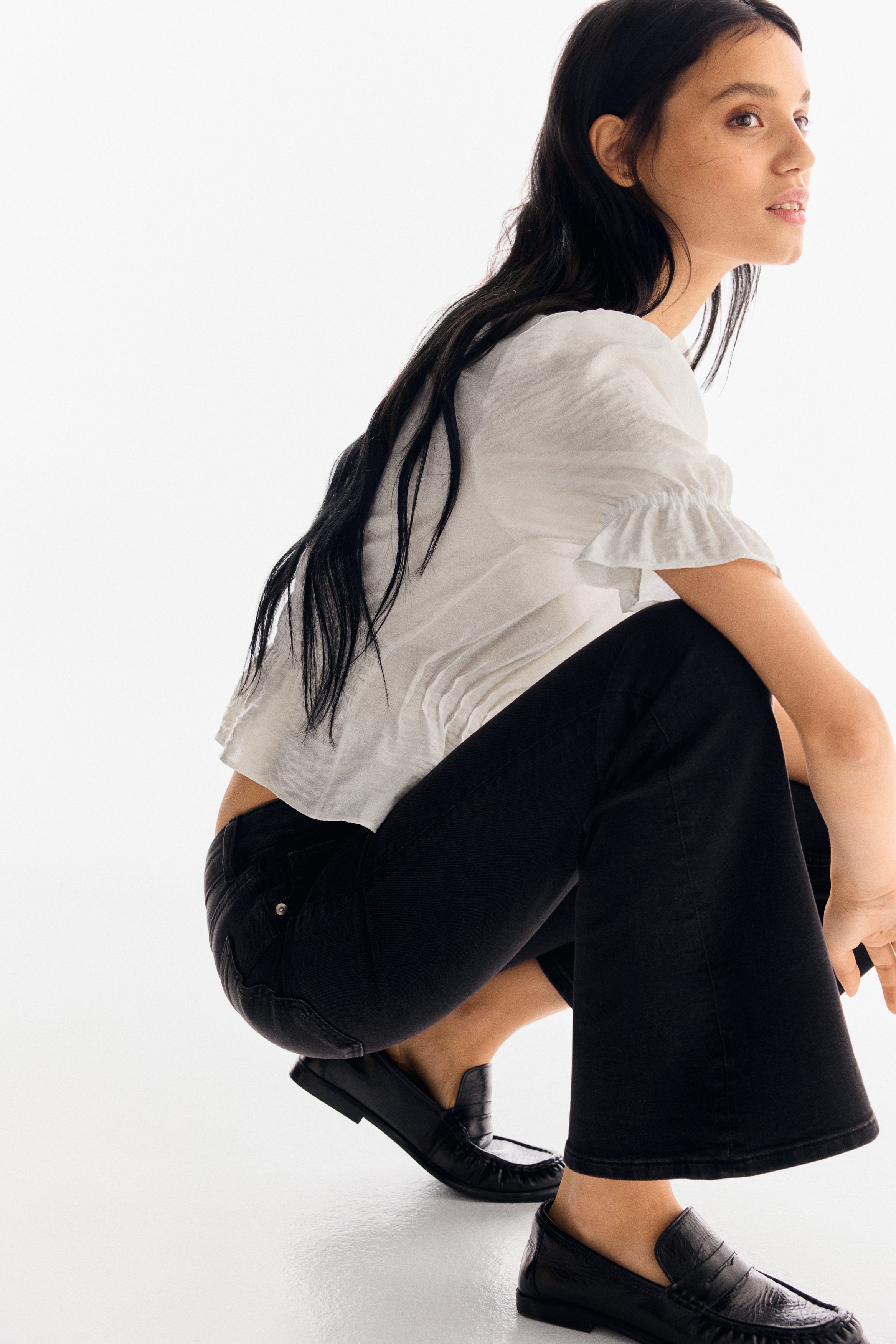 Peplum blouse