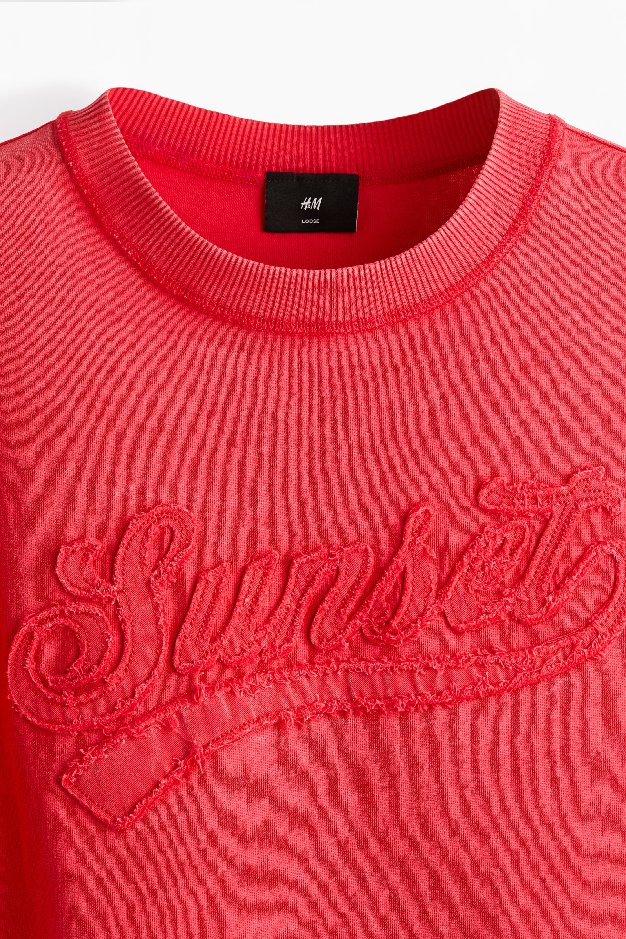 Xem ảnh lớn hơn: Áo thun in hình Loose Fit - Màu đỏ/Sunset - Men | H&M VN 6