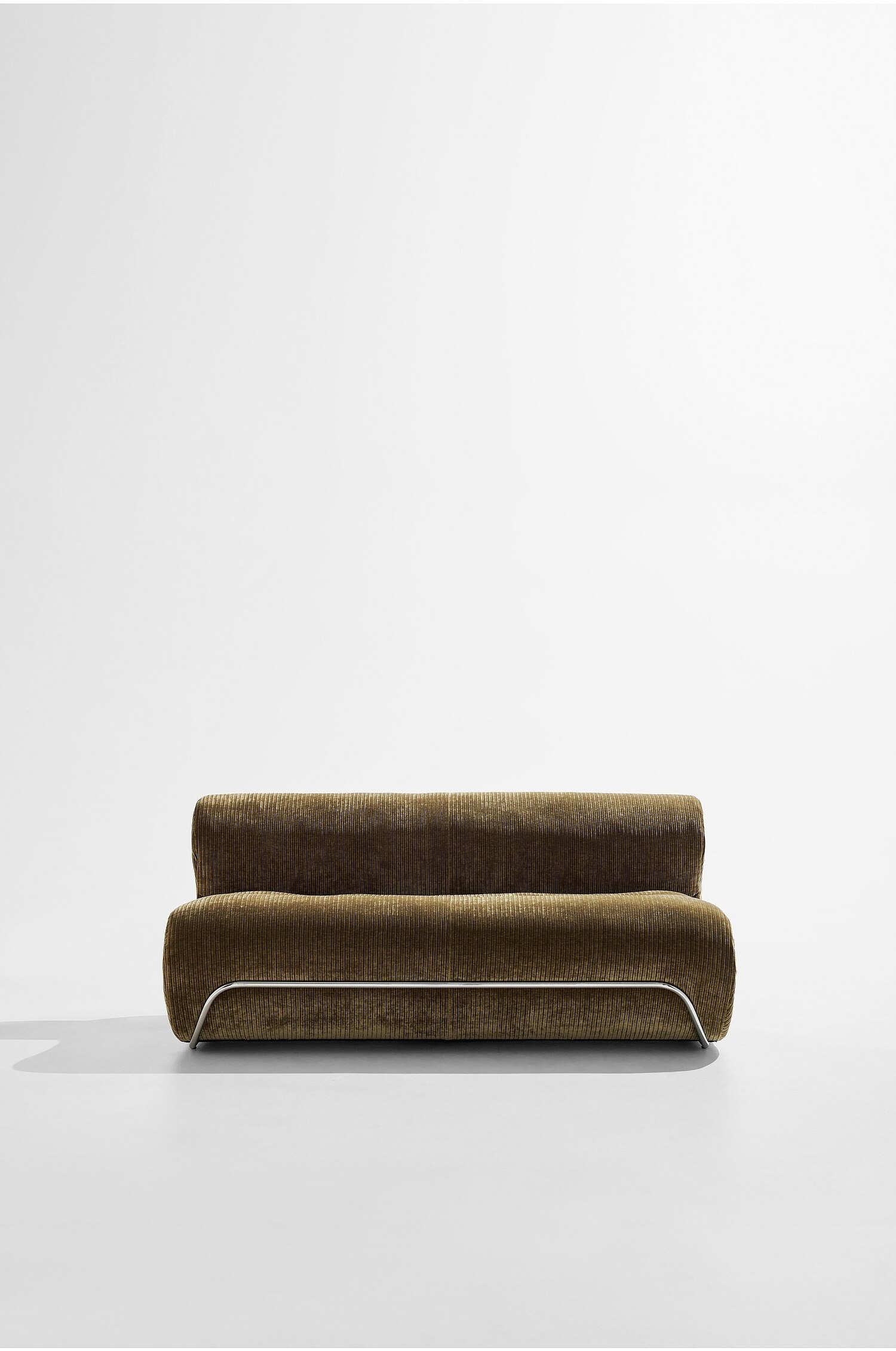 Archie Sofa 2 Pers - Grøn/Mokkabraun