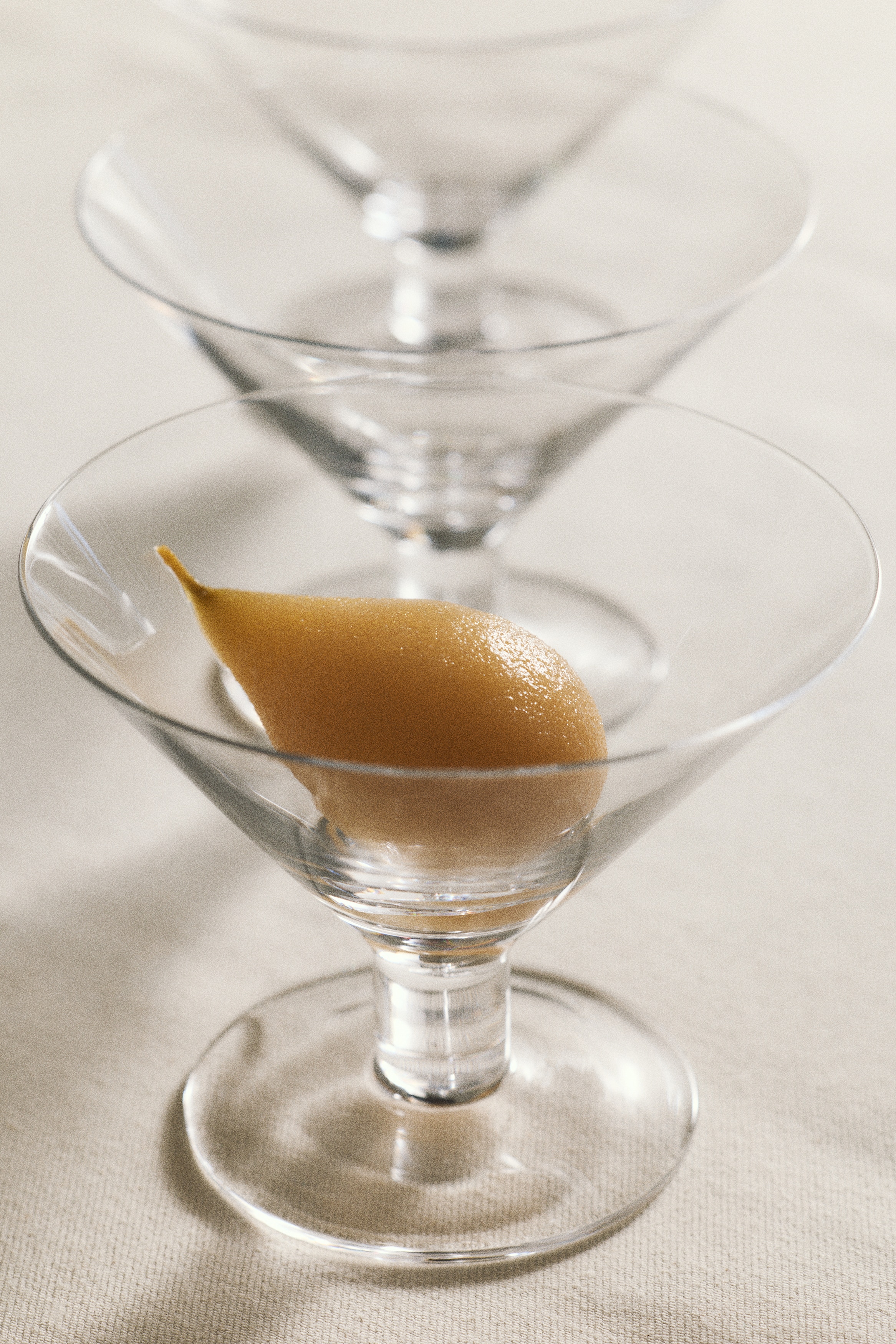 4-pack Copas para cocktail en vidrio soplado - Transparente