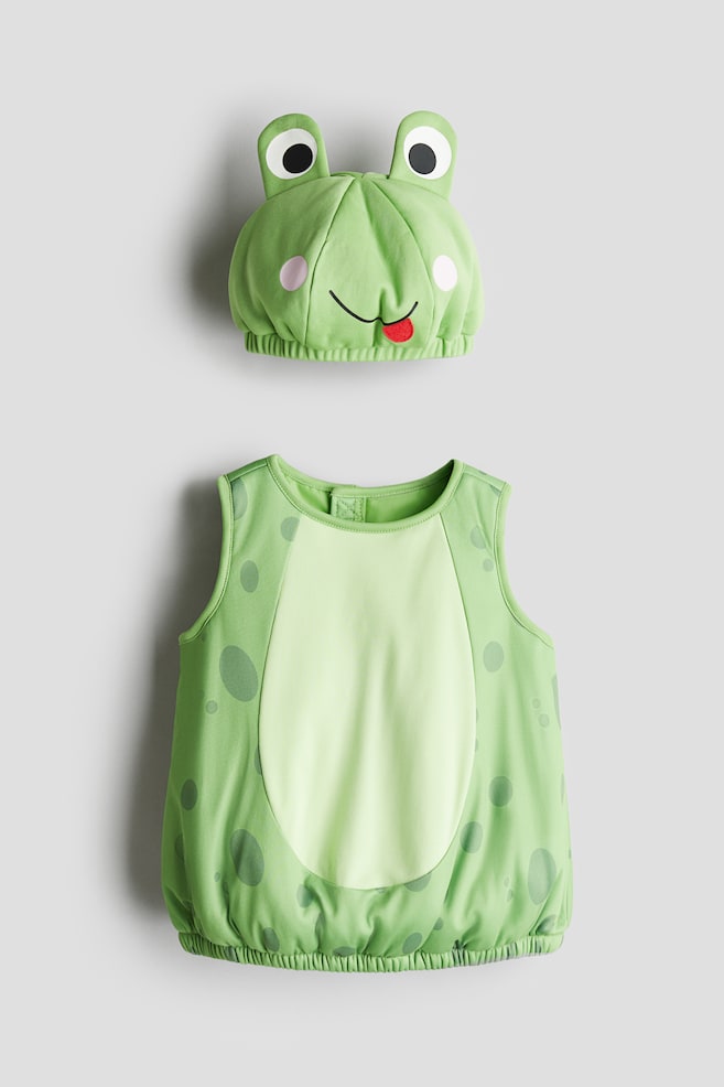 Set di costumi per travestimento - Verde/rana/Verde chiaro/bruco - 1