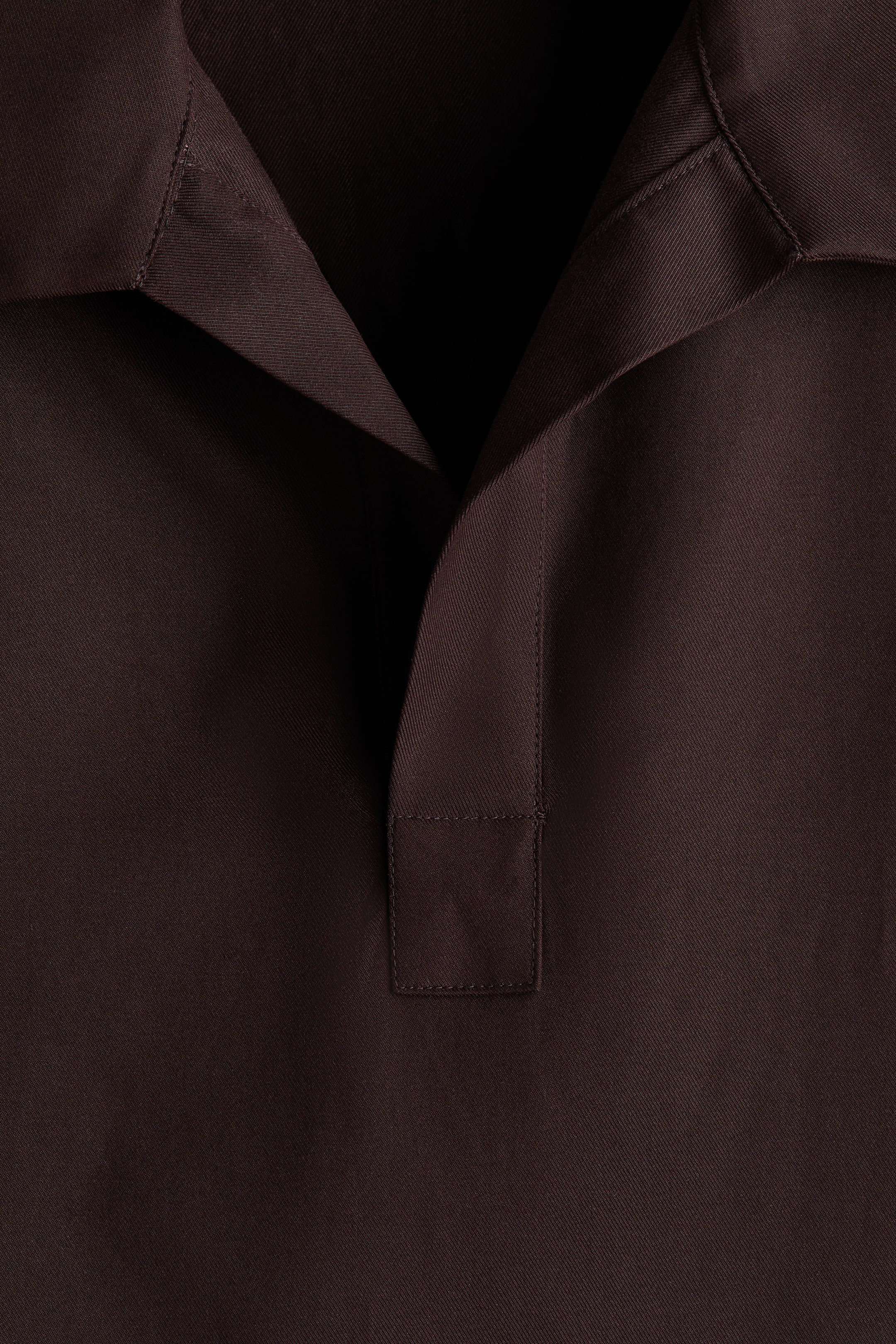Relaxed-Fit Pullover Shirt