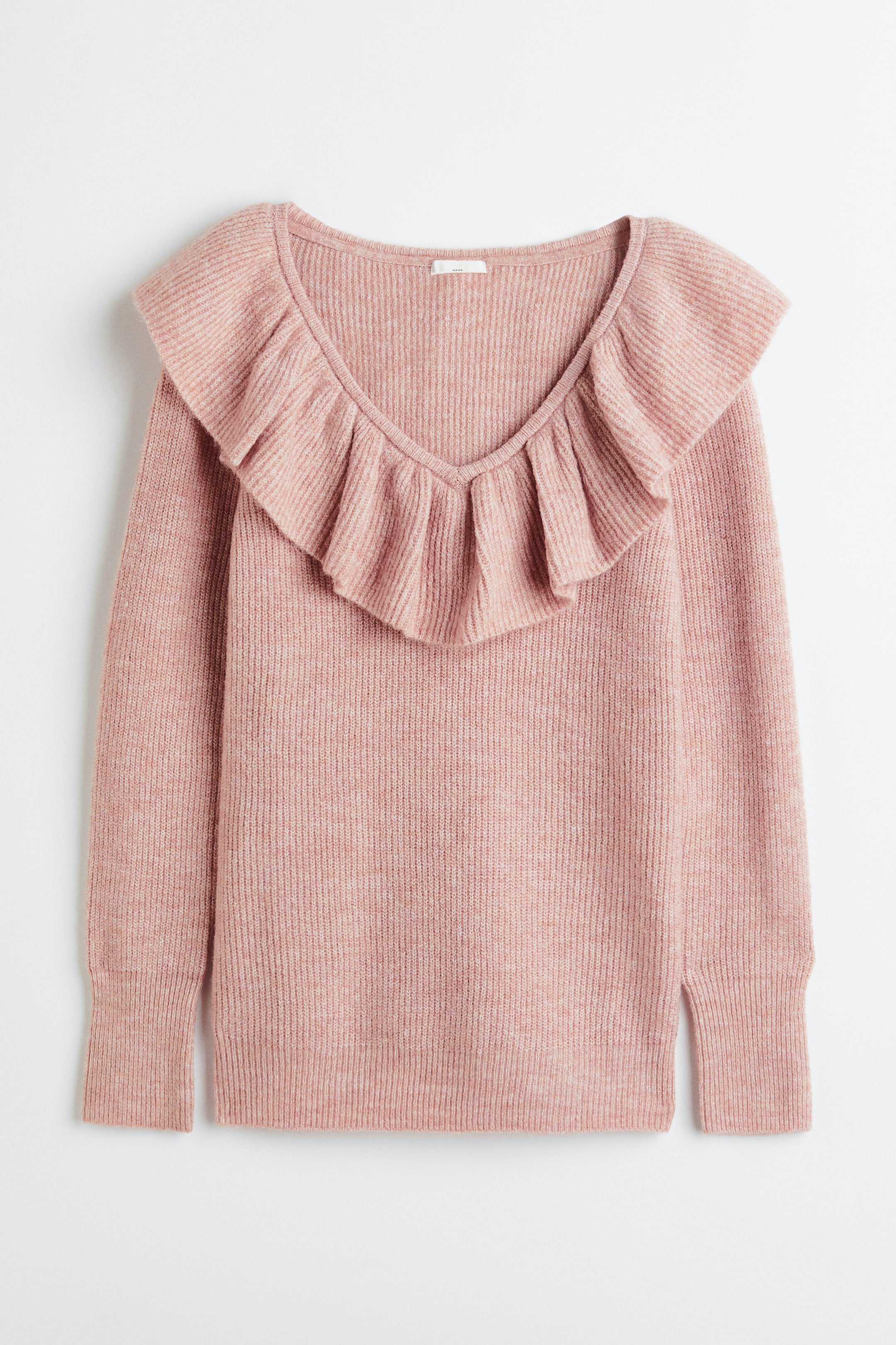 Pink Frilly Jumpers Pink Ruffle Sleeve Jumper Clearance
