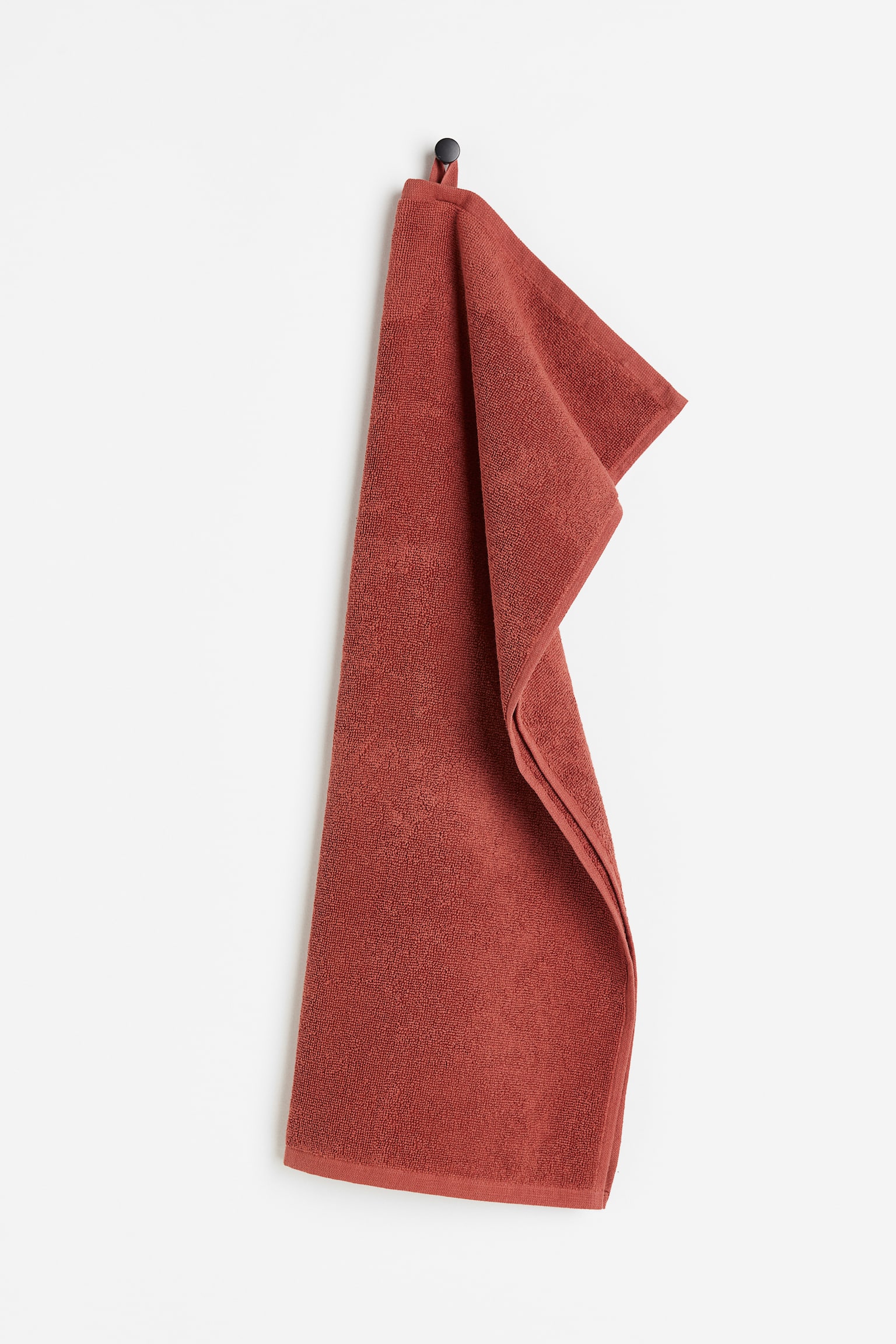 Cotton terry hand towel - Rust red/Cerise/Bright green/Light mole/Bright red/Dark grey/Light mole/Light green/Black/Dark grey/Yellow/Sage/Light blue/Dusty brown/Bright blue - 1