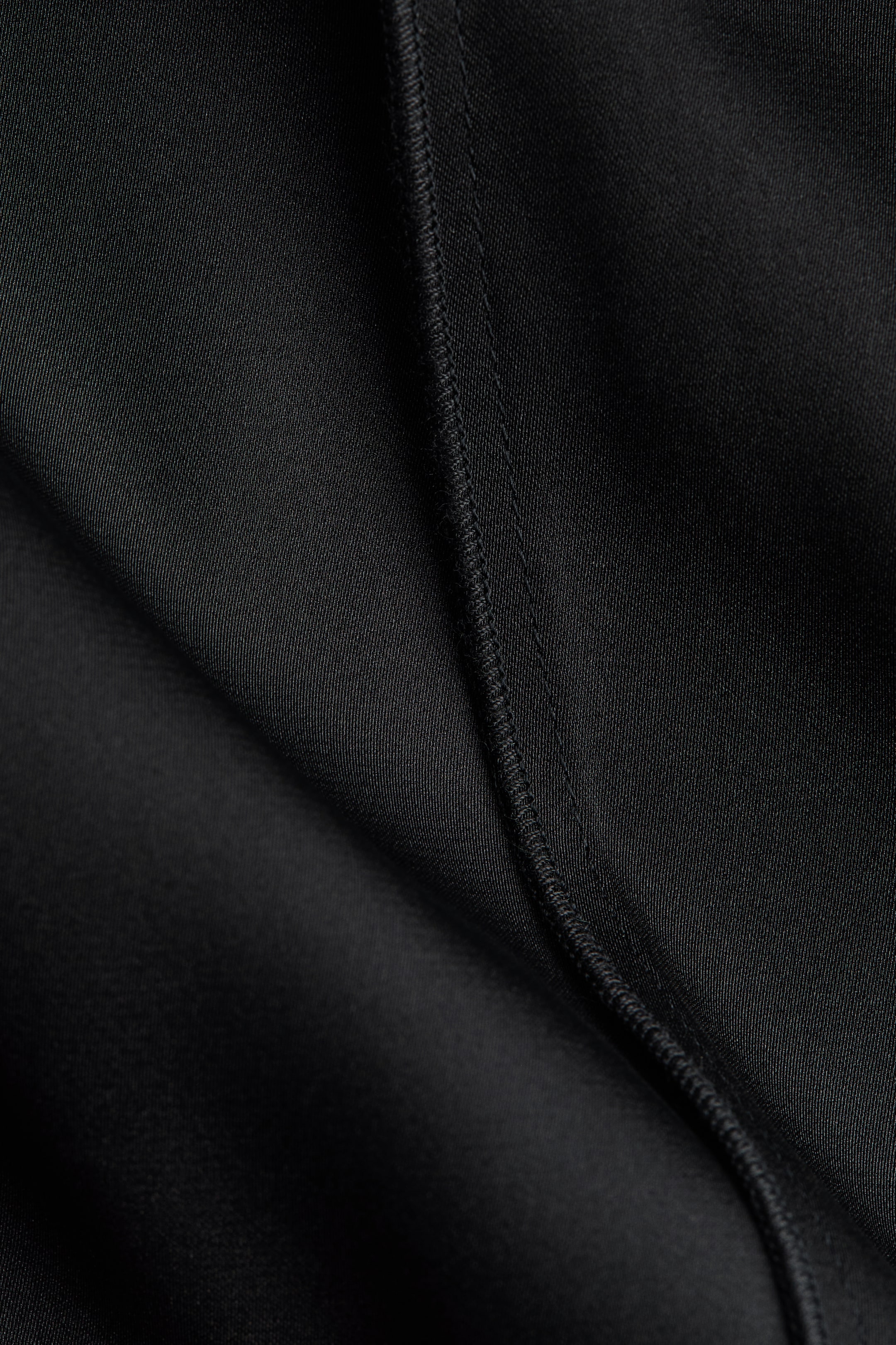 Layered Satin Dress