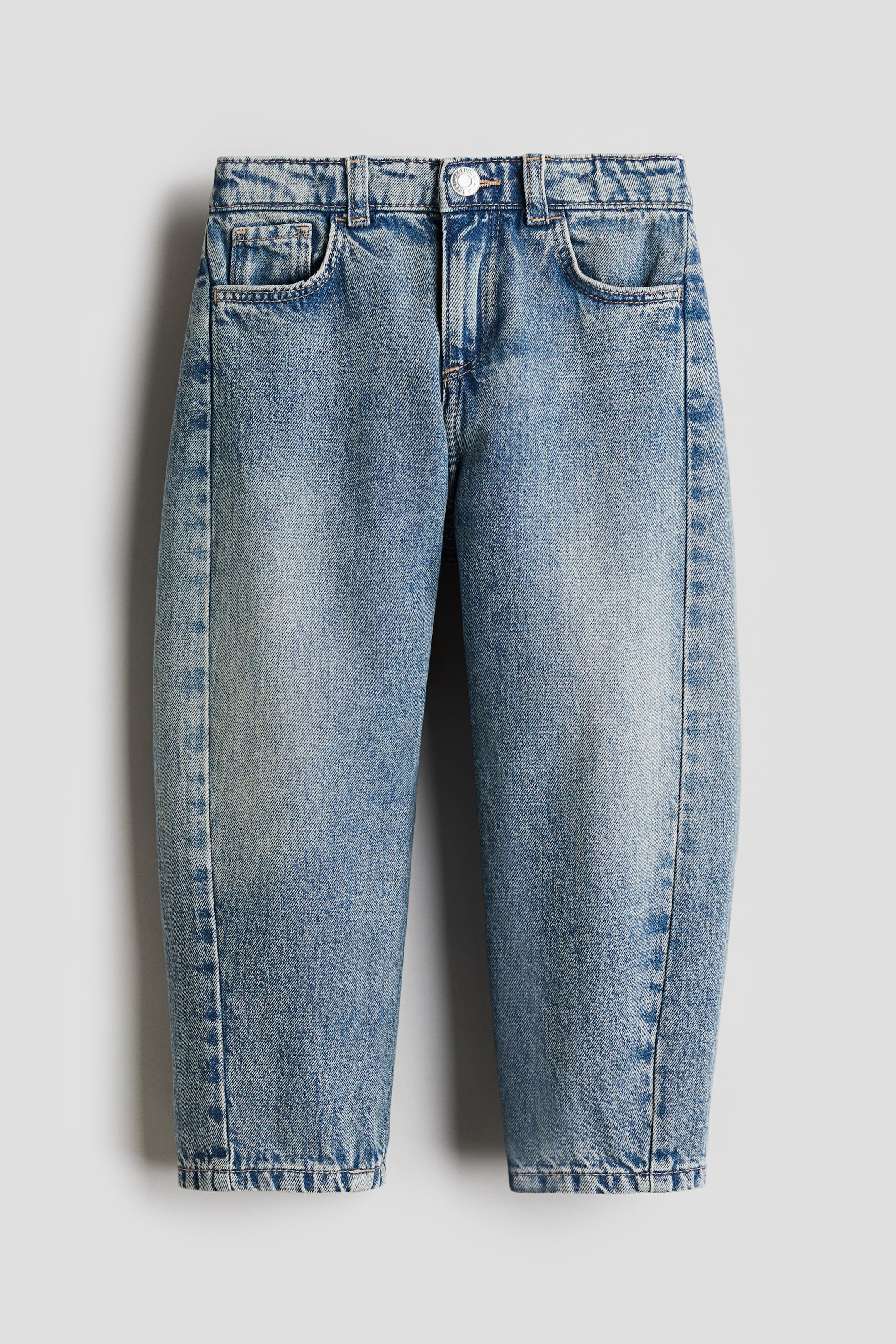 Loose-Fit Balloon-Leg Jeans