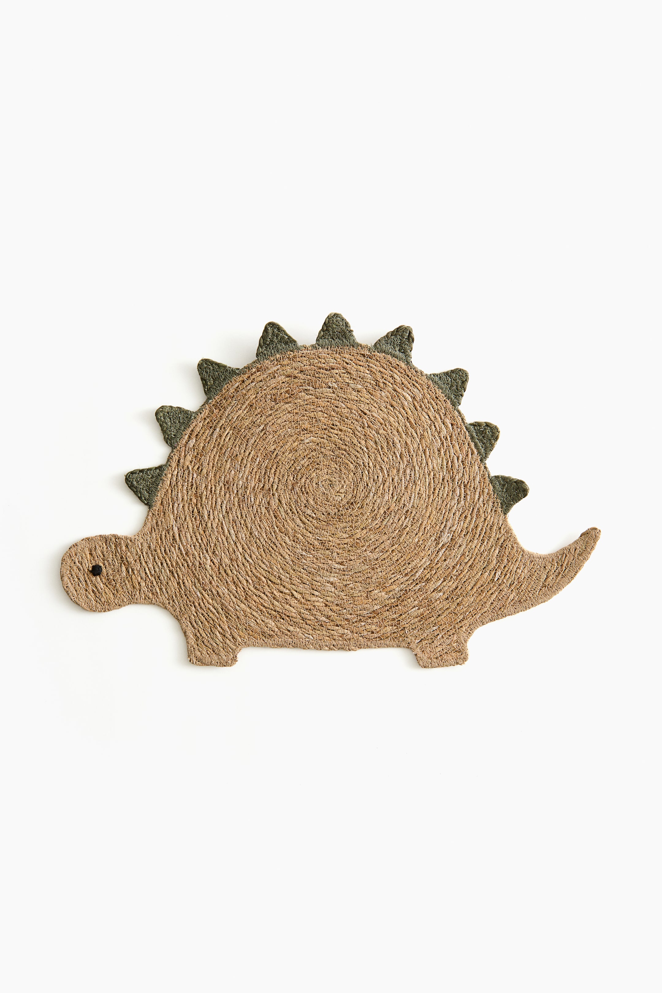 Zobrazit větší obrázek: Slaměné prostírání ve tvaru dinosaura - Béžová/stegosaurus - HOME | H&M CZ 1