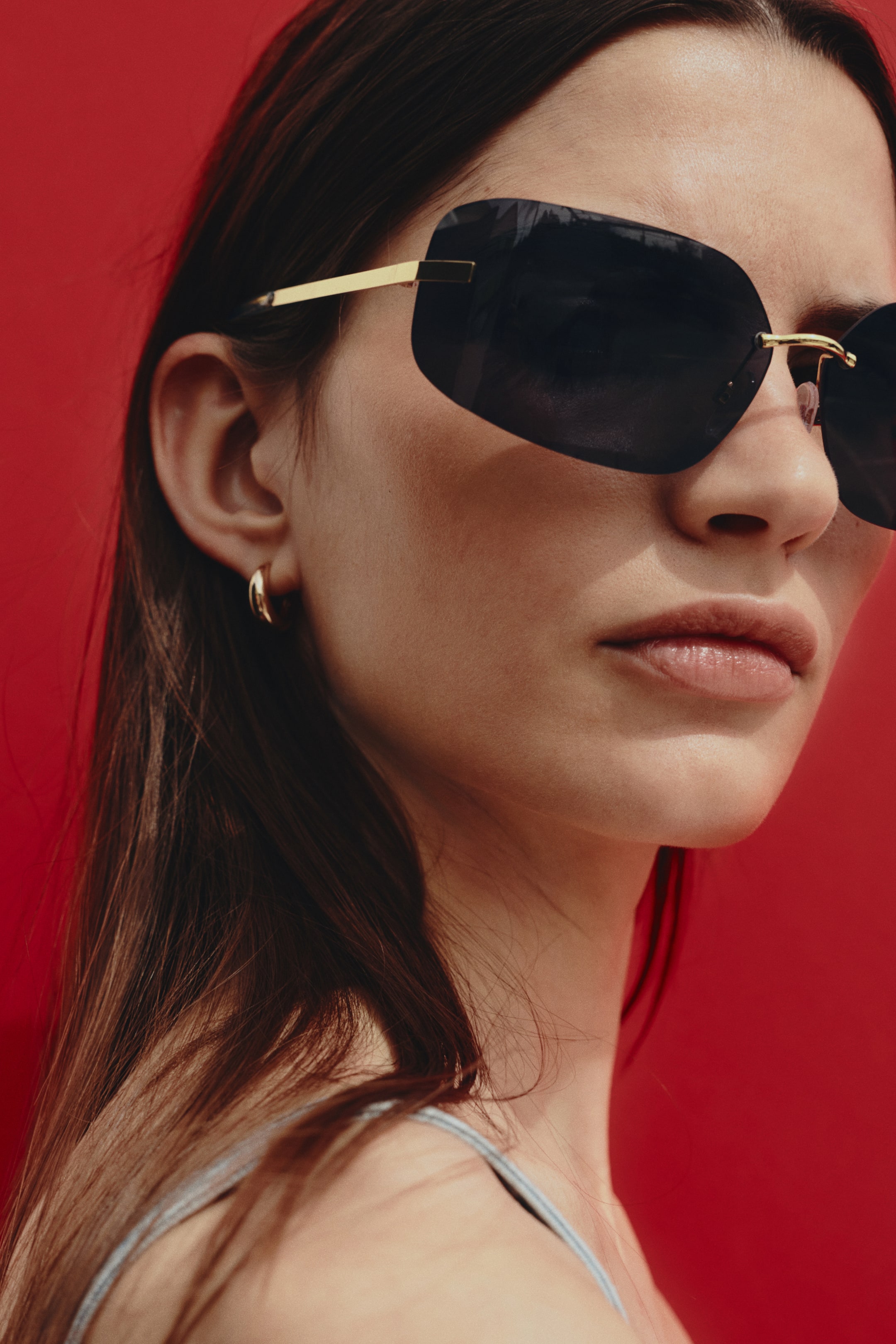 Rimless Sunglasses