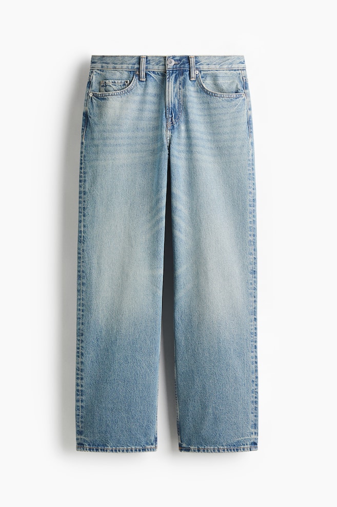 Relaxed Jeans - Denim blue/Rust brown/Dark denim blue/Denim black - 1