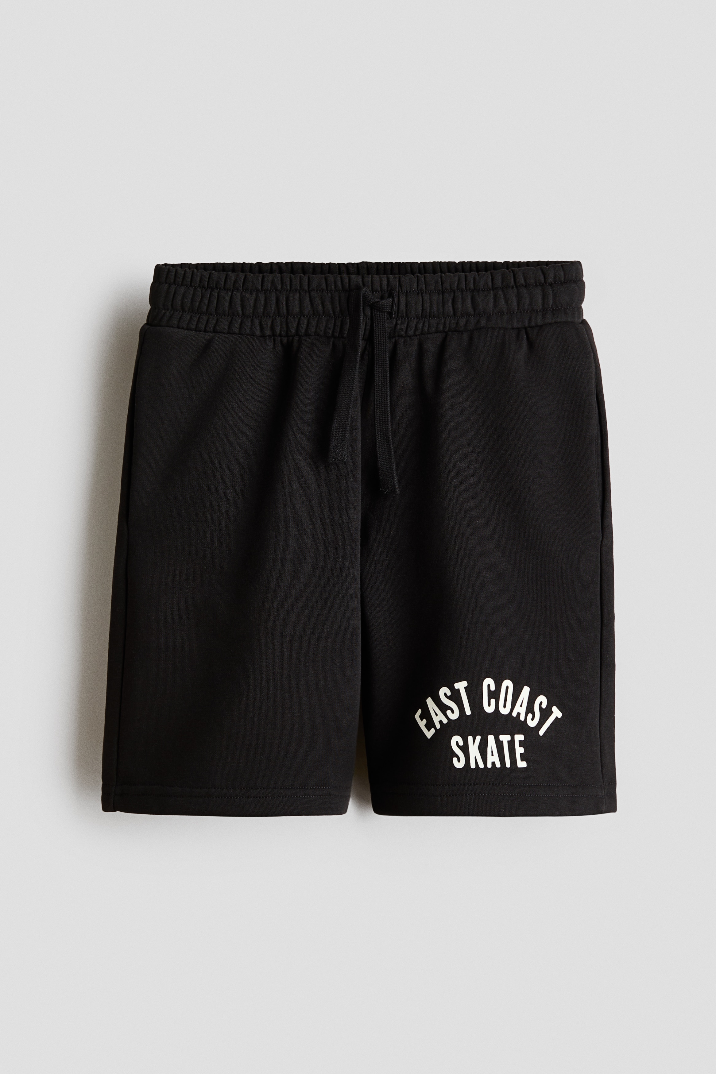 Black/East Coast Skate Printed Sweatshorts for kids | H&M US