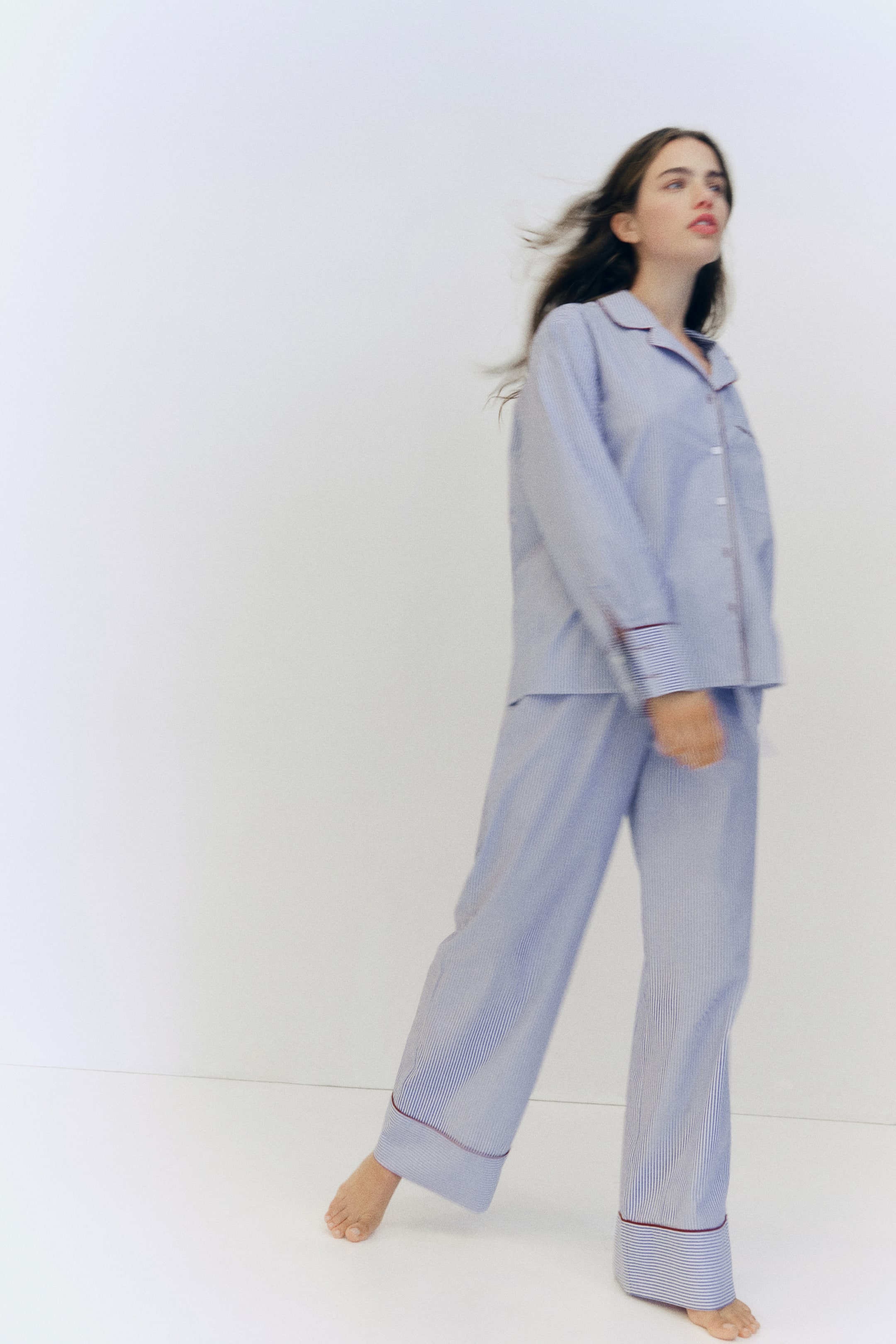 Cotton Poplin Pajamas
