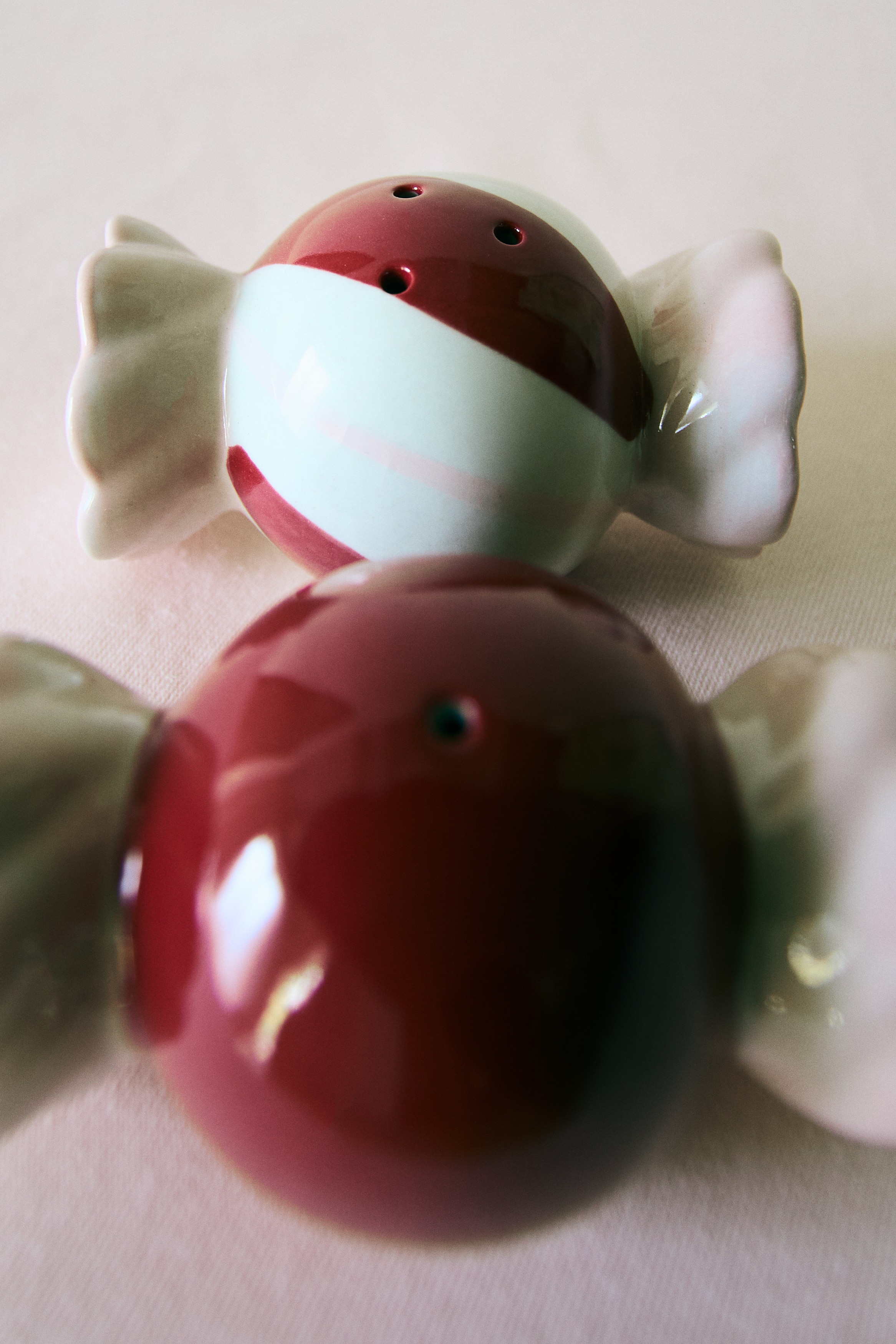 Salt- och pepparkar - Röd/Inlindad Sweet