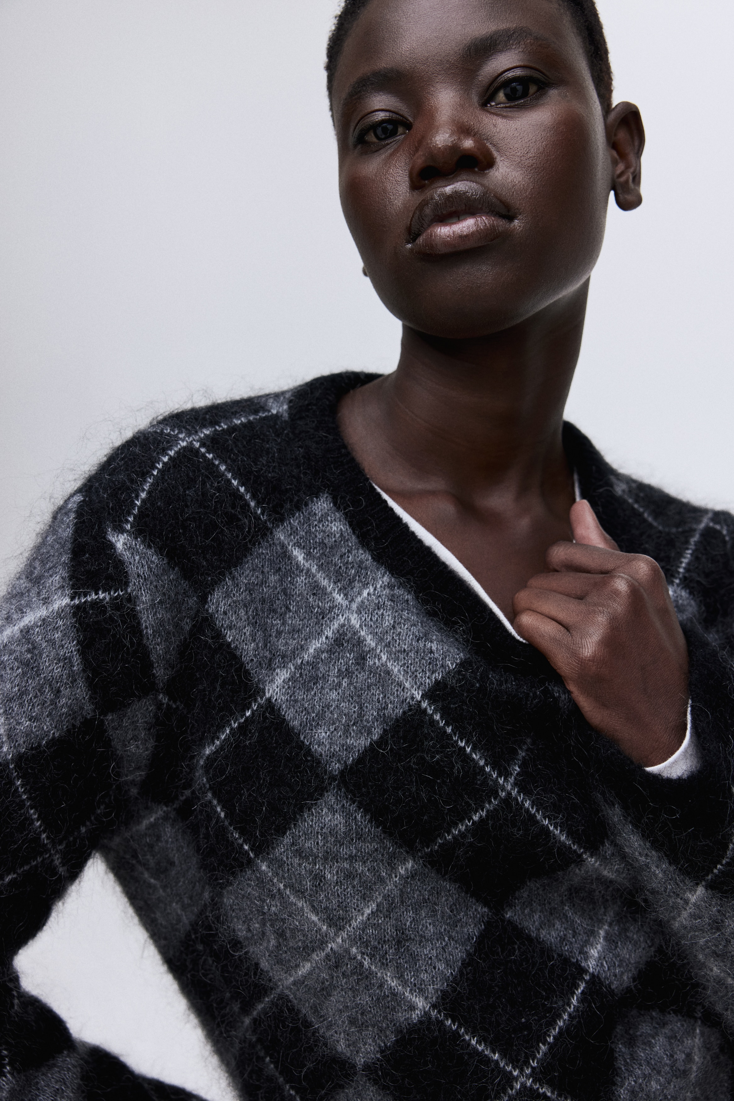 Mohair-blend jumper