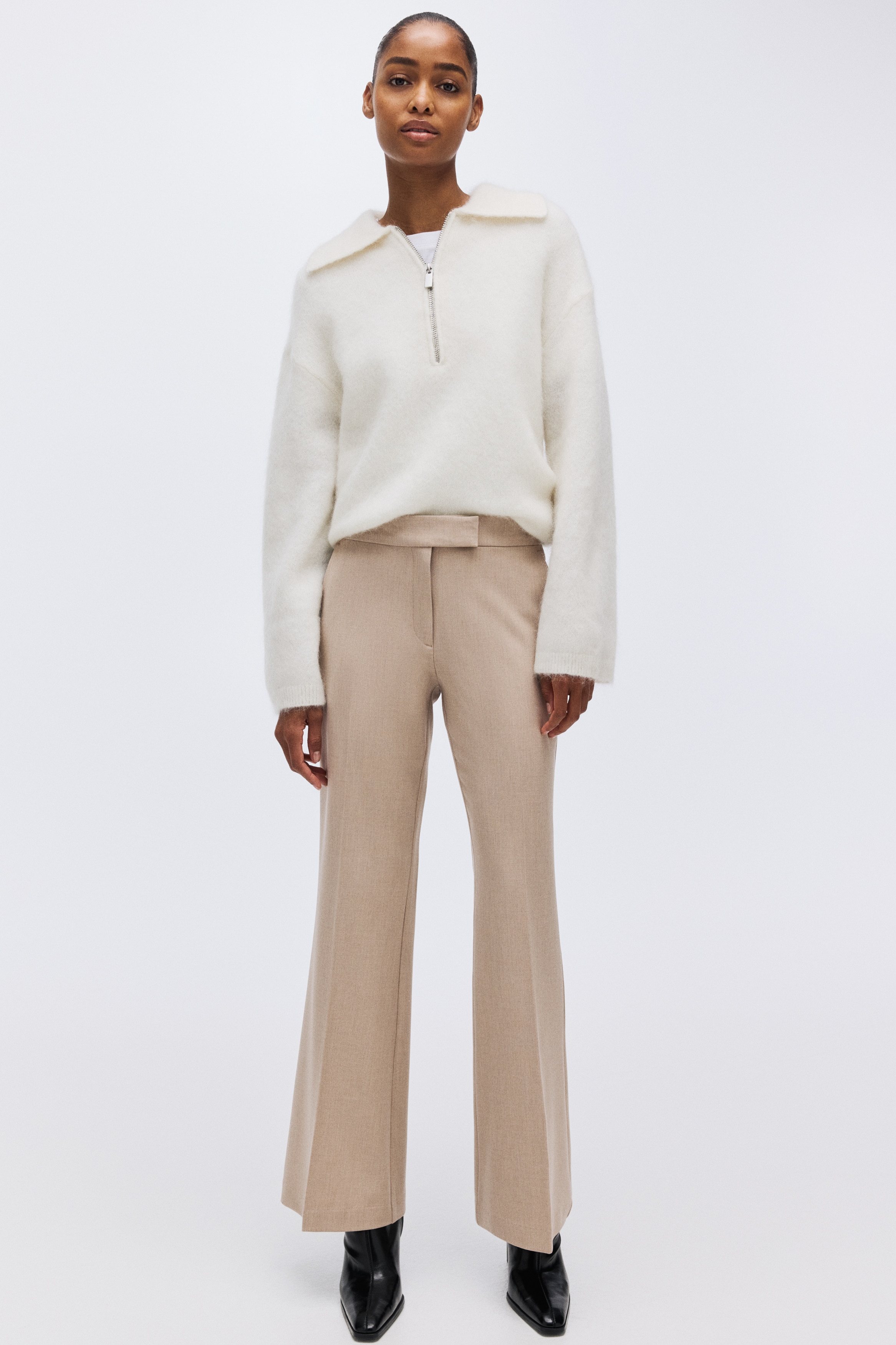 Flared trousers
