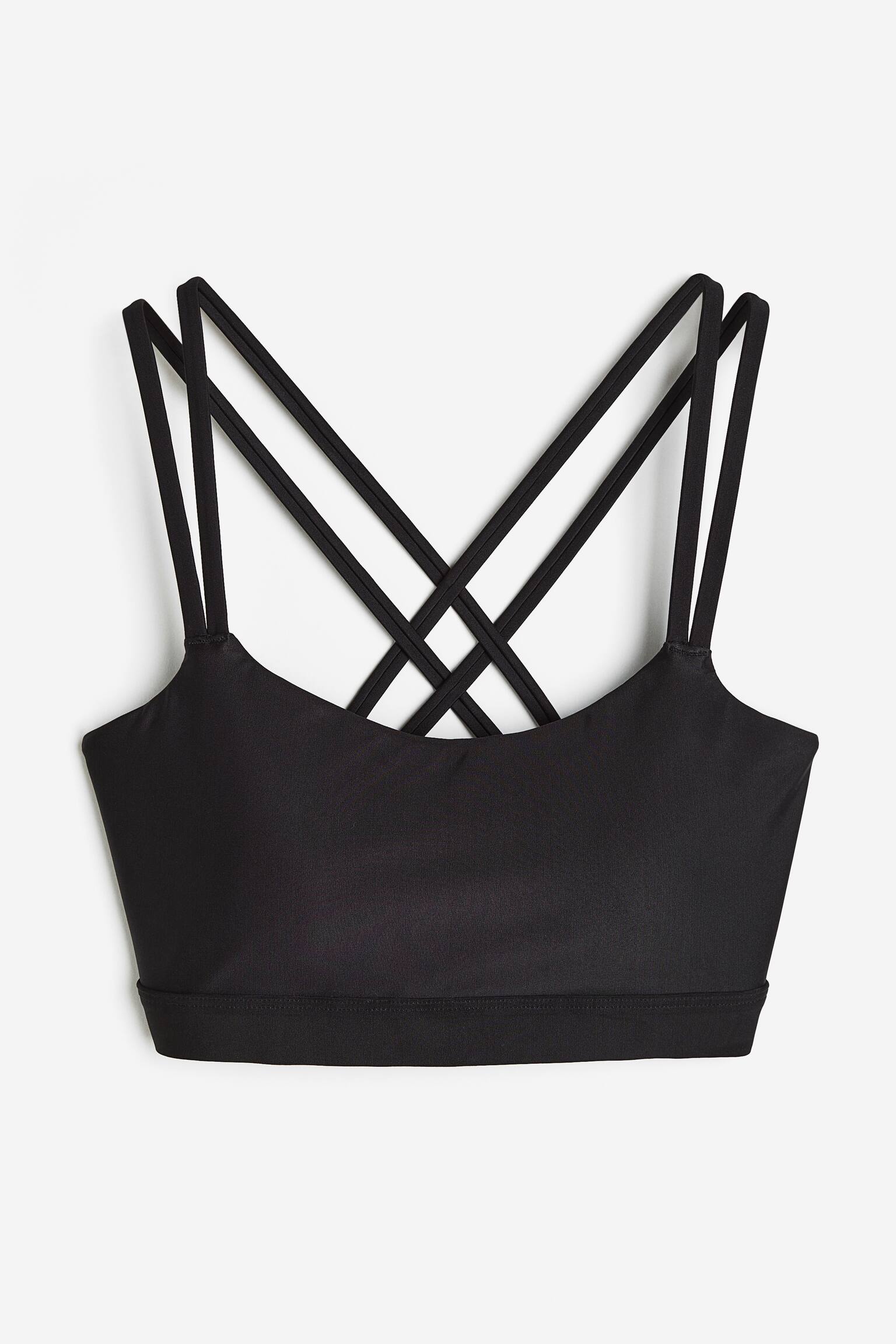 DryMove™ Light Support Sports Bra - Black - 1