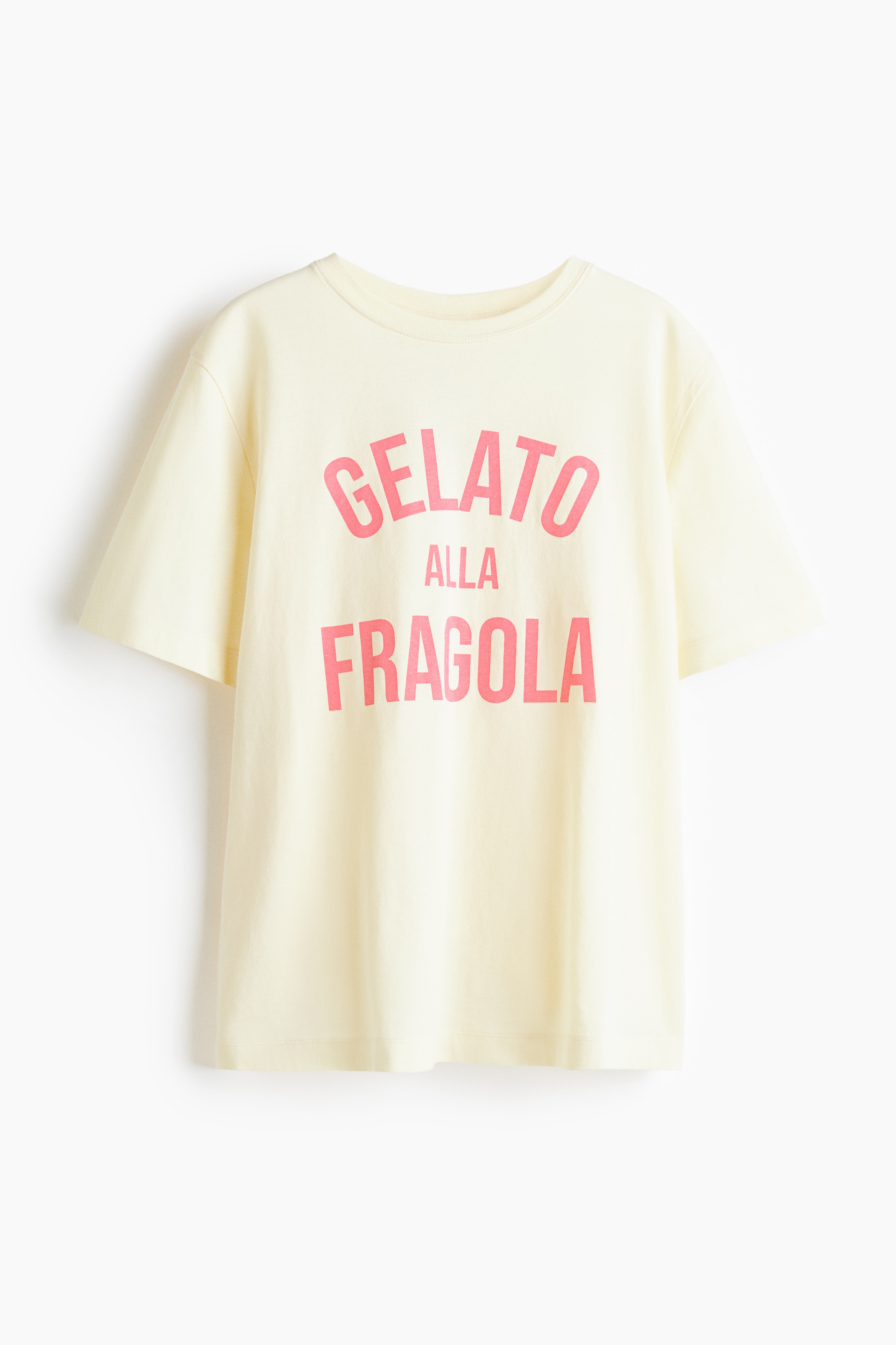 Printed T-shirt - Light yellow/Gelato/Pink/Chillax Culture/Green/Cannes Sailing Retreat/Light blue/Summer/Ivory/Feria de Verano/Dark brown/The Vacation Edit/Light yellow/Energized/Dusty light blue/California/Brown/Solare/Cream/Biarritz/White/Lemons/White/Beauté/White/Le Marais/Dark brown/Simplicité