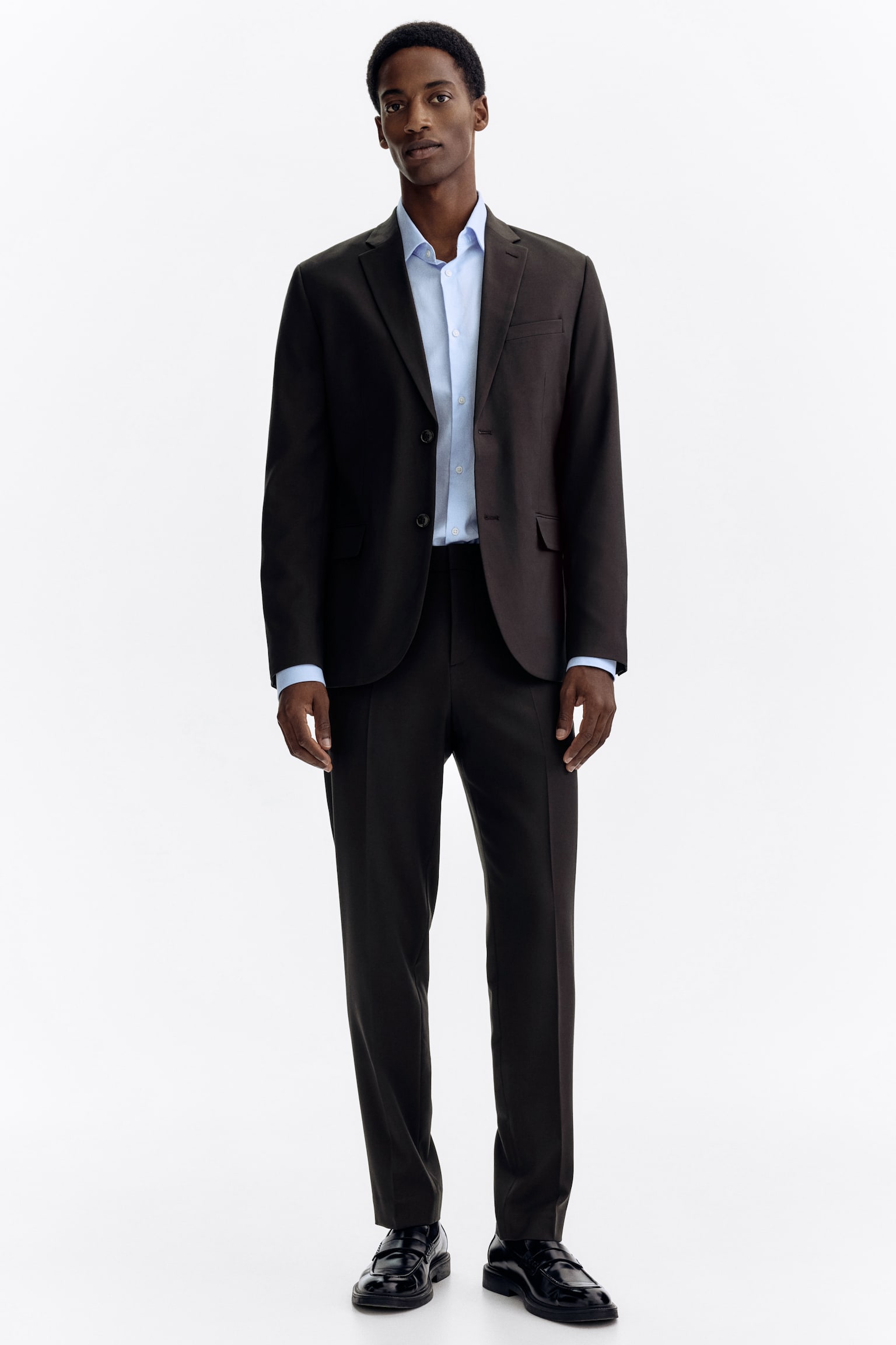 Sacou Slim Fit - Maro-închis/Bej/Negru/Bleumarin/Bleumarin/Bej-închis/Gri-închis - 7