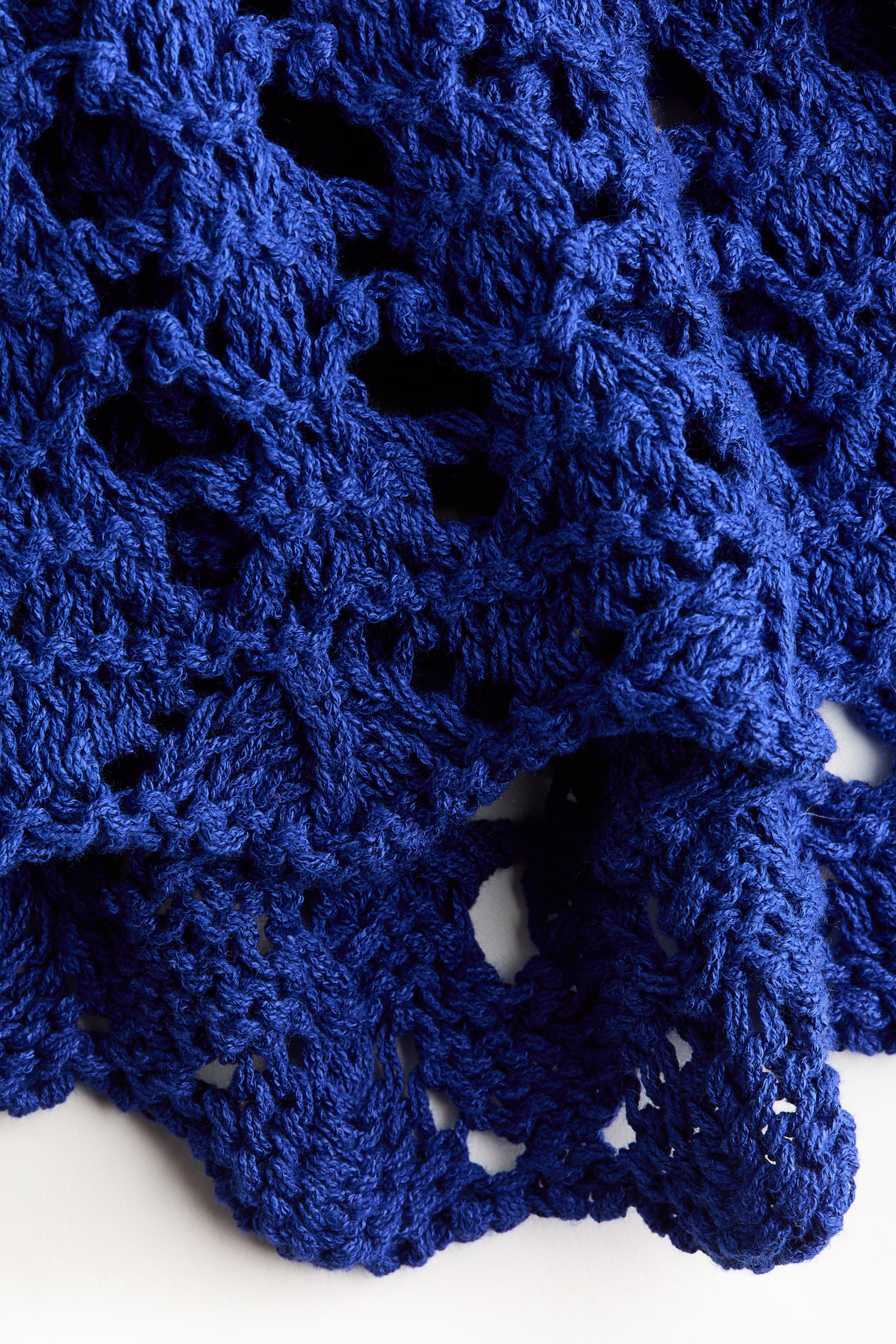 Flounced Pointelle-Knit Dress - image 3