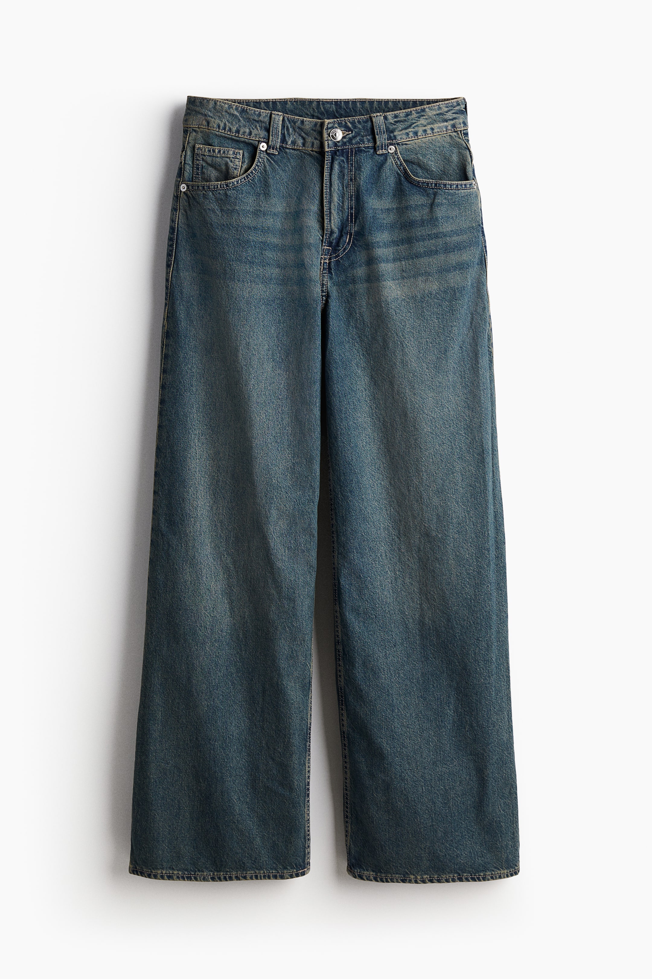 Baggy Regular Jeans - Denim blue - Ladies | H&M GB 5