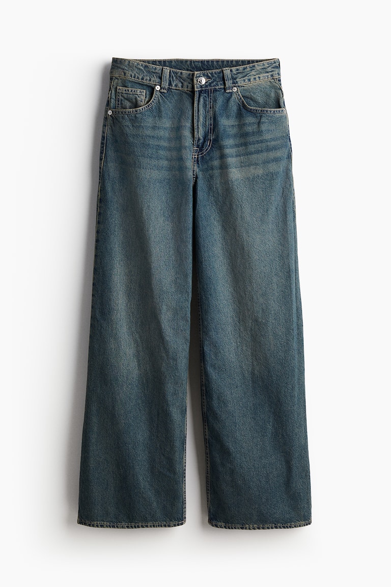 バギーレギュラーデニム - デニムブルー - レディース | H&M JP