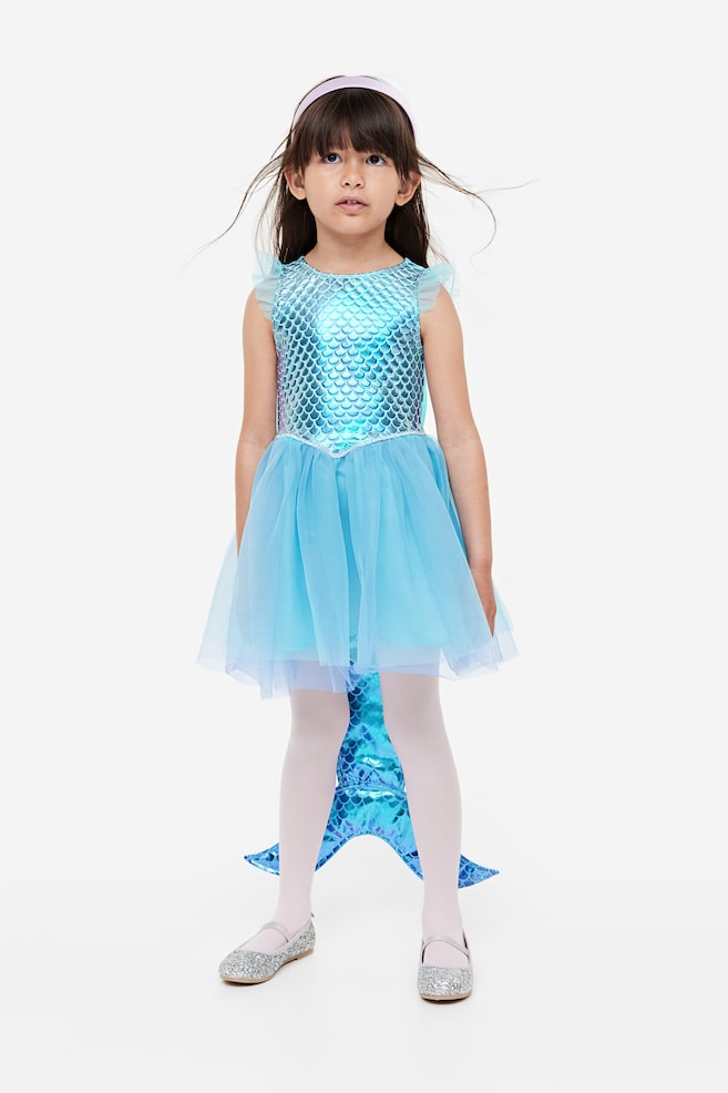 Mermaid dance dress - Turquoise/Mermaid - 2