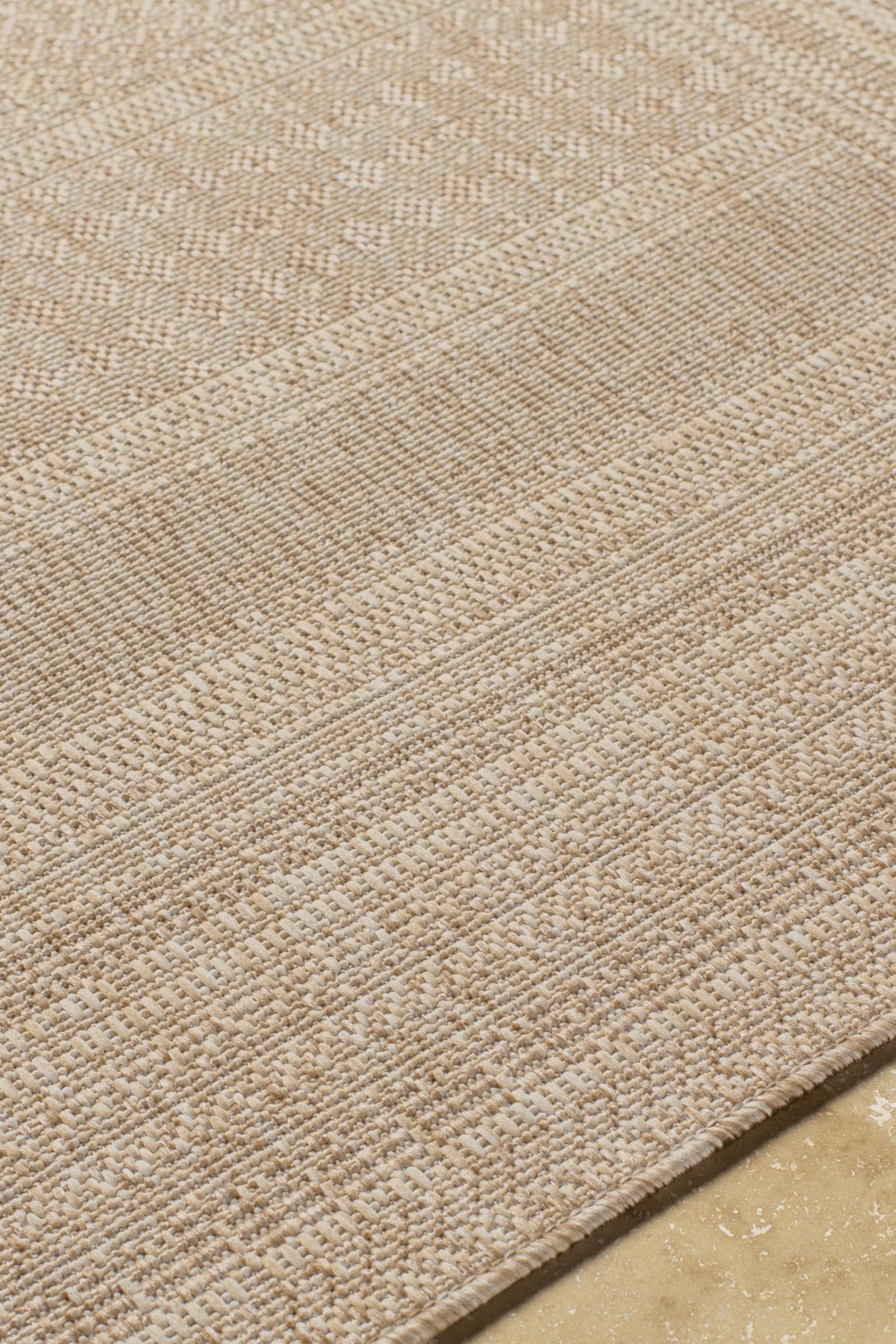 Sierra In- /outdoor Jute-look Area Rug - Beige, Ivory - 3