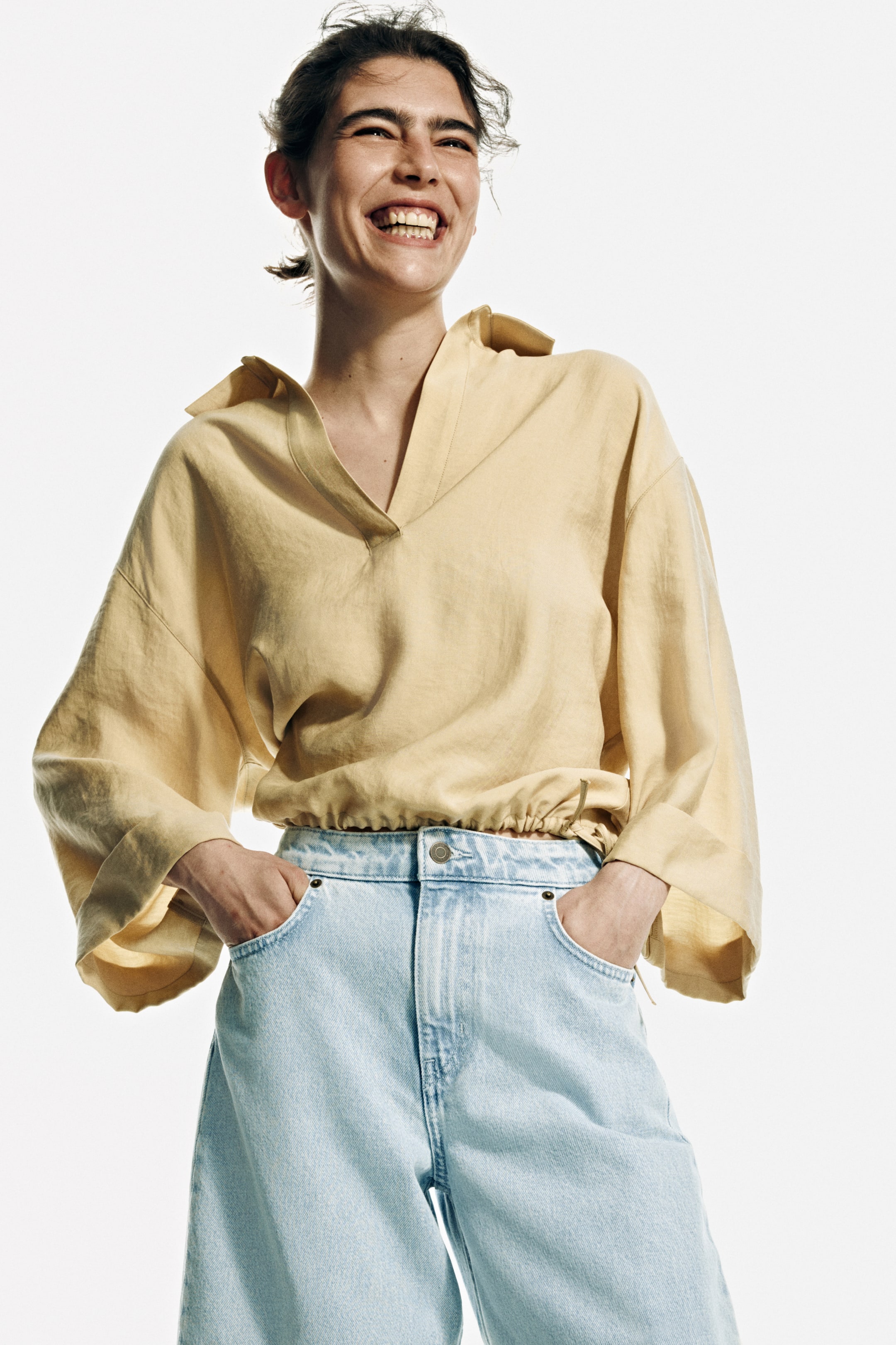 Super Wide High Waist Jeans