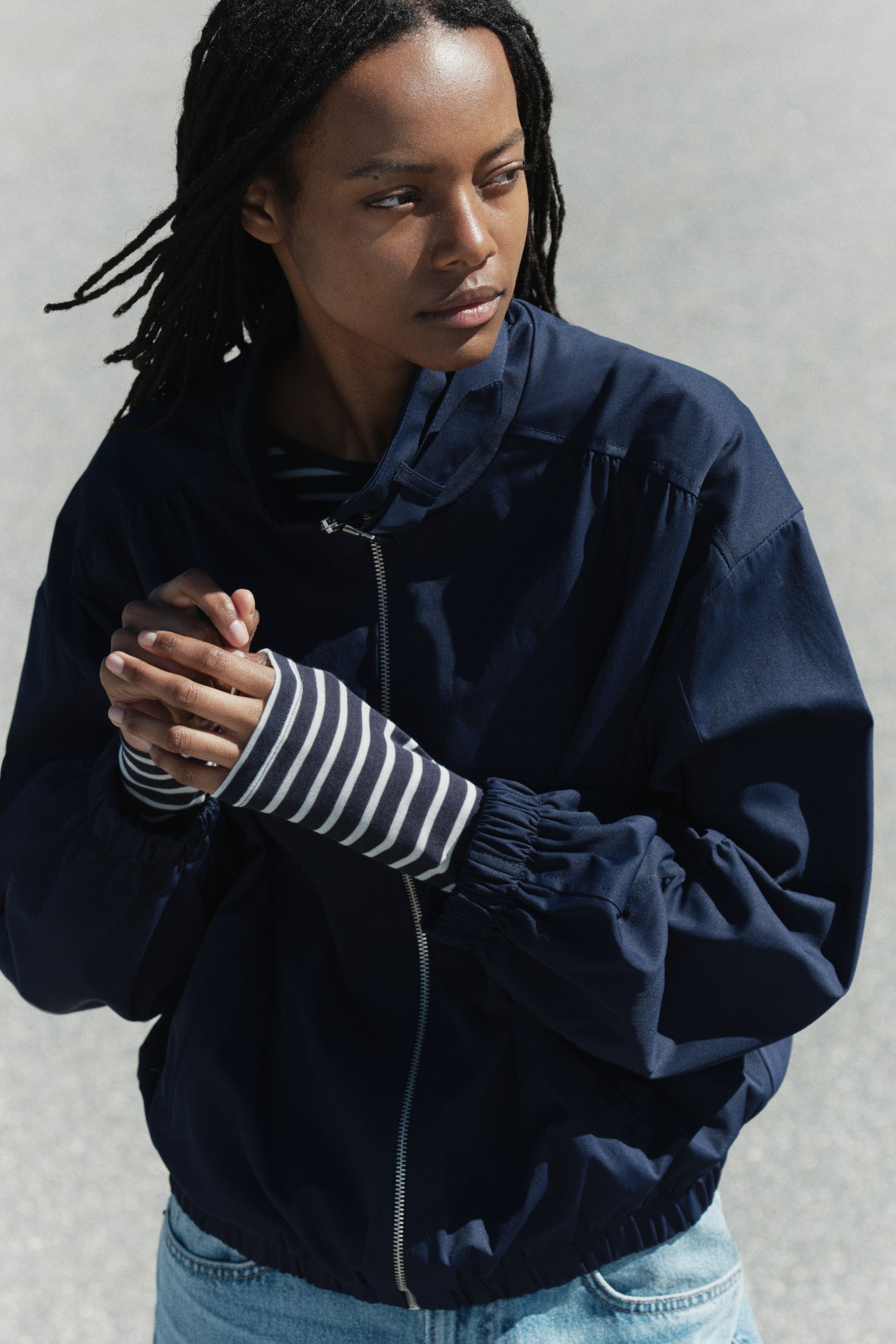 Blouson aviateur grande taille