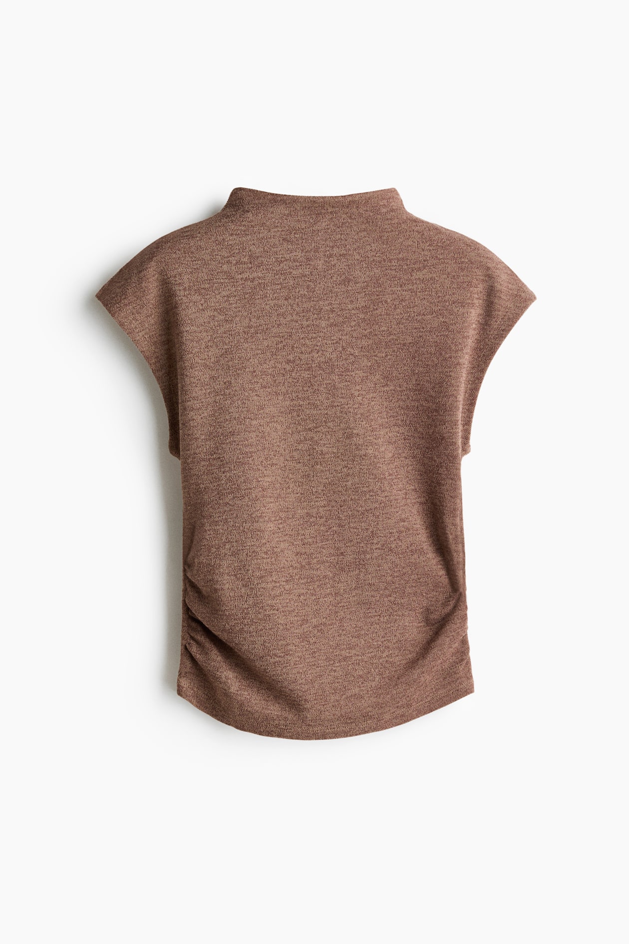 Mock Turtleneck Jersey Top